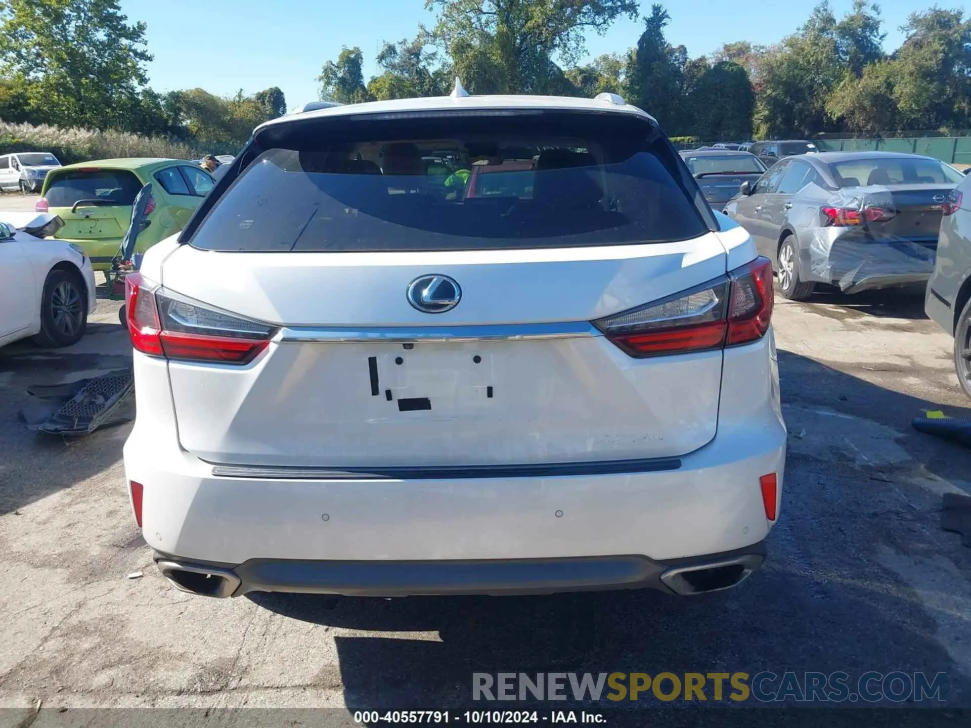 16 fotografías del automóvil dañado JTJBZMCA0K2041369 LEXUS RX 350 2019