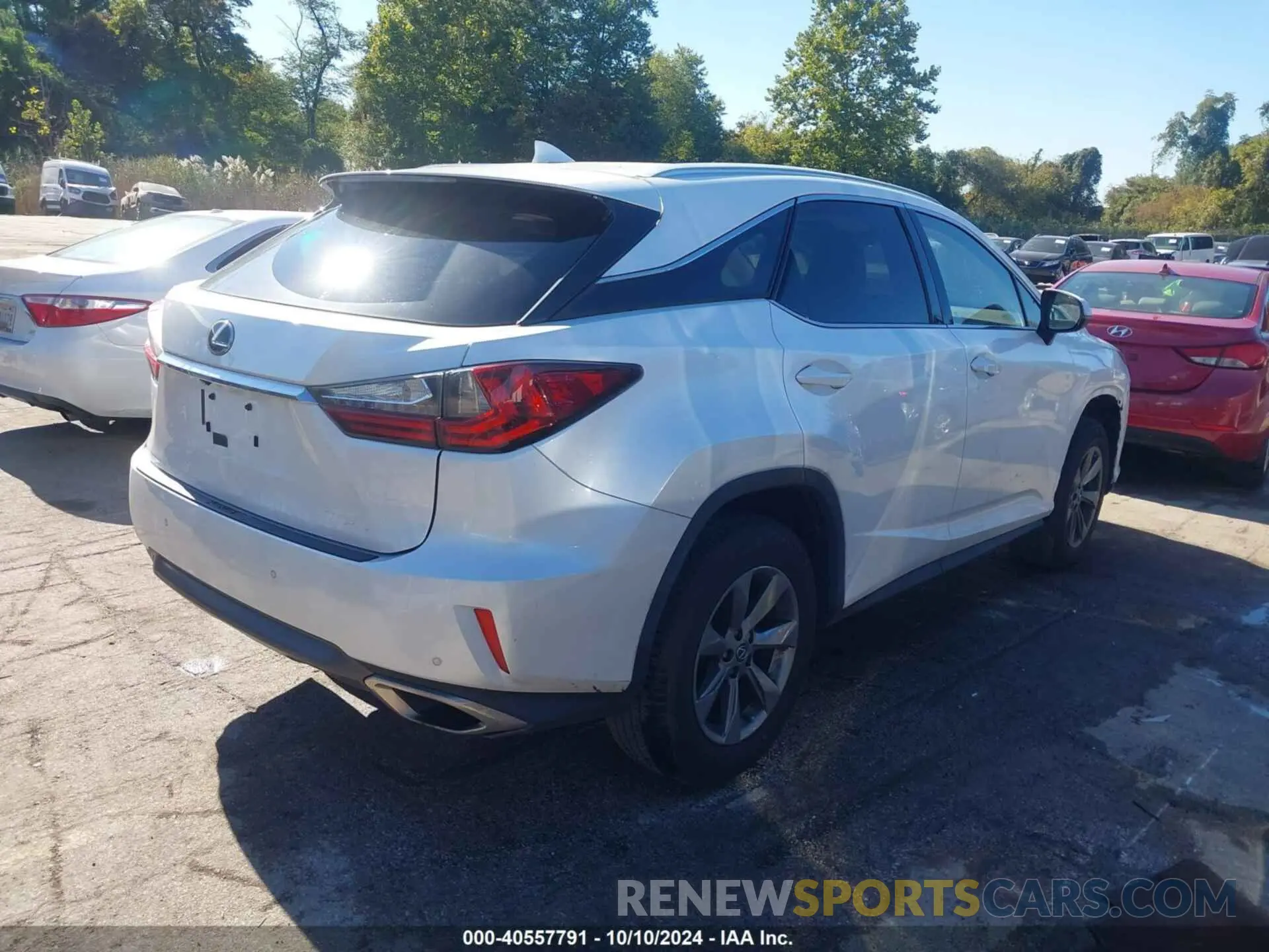 4 fotografías del automóvil dañado JTJBZMCA0K2041369 LEXUS RX 350 2019