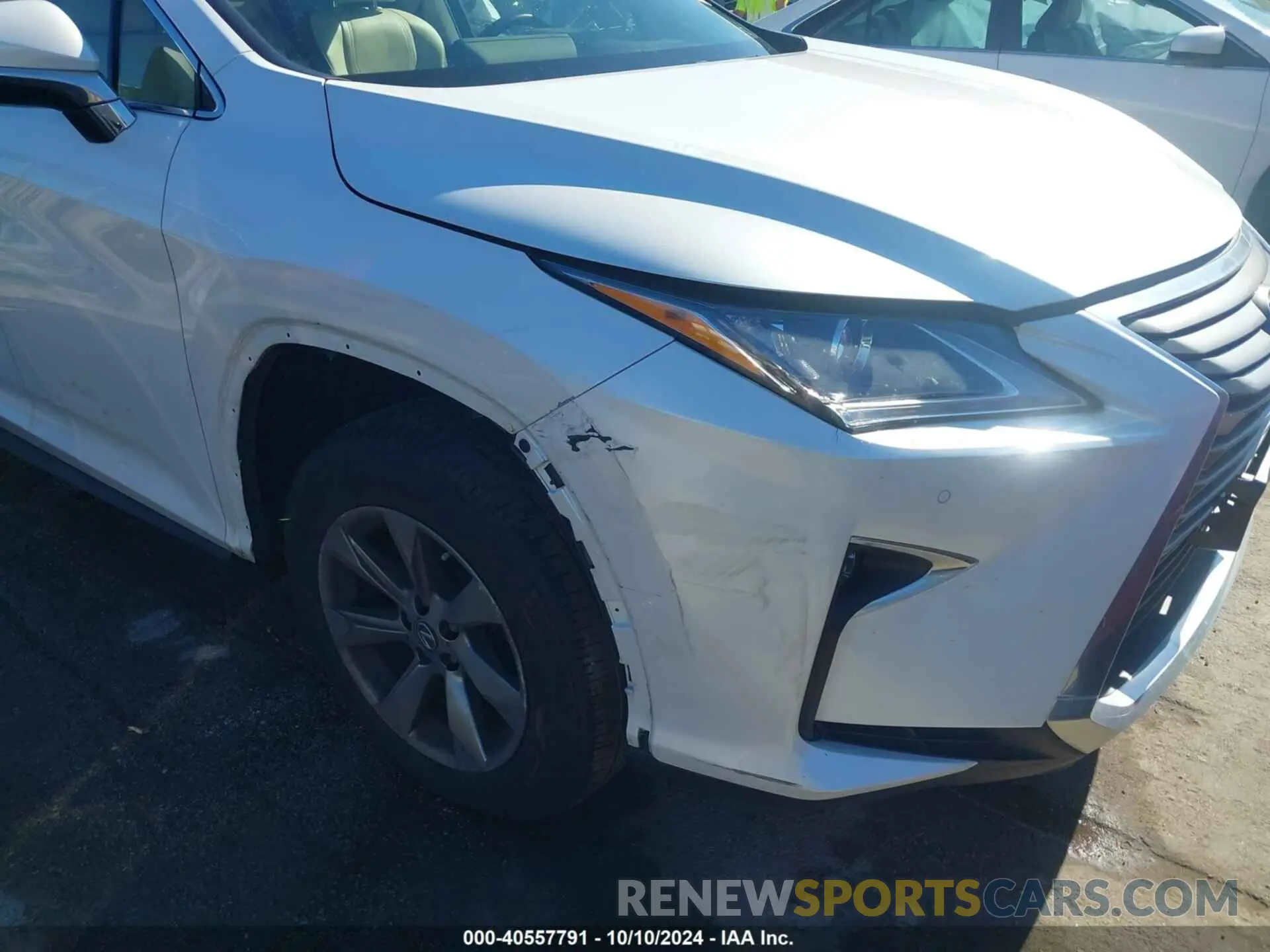 6 fotografías del automóvil dañado JTJBZMCA0K2041369 LEXUS RX 350 2019