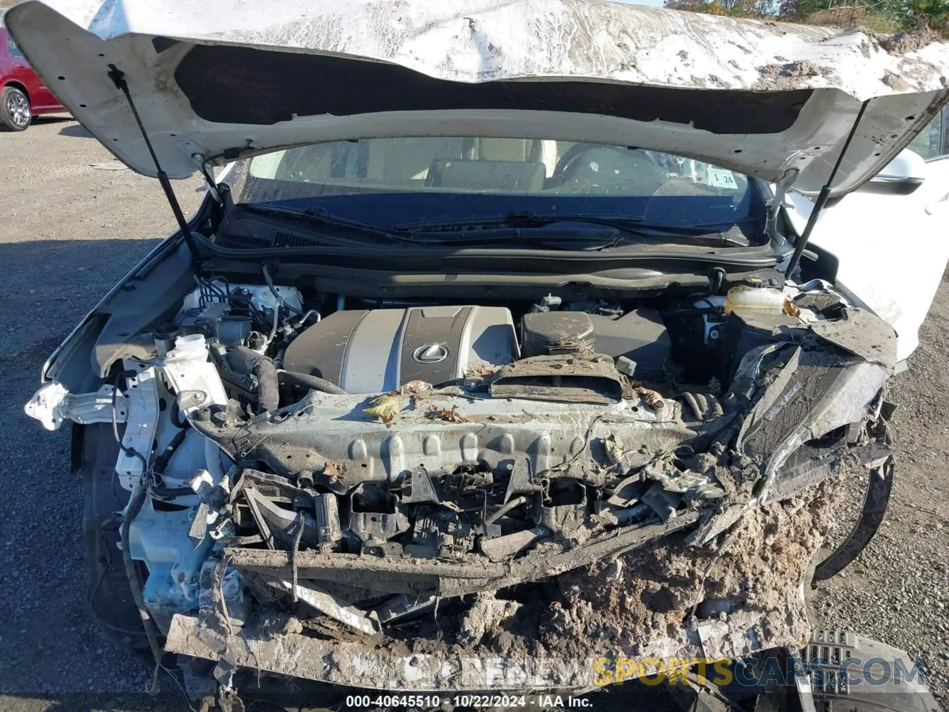 10 fotografías del automóvil dañado JTJBZMCA1K2042000 LEXUS RX 350 2019