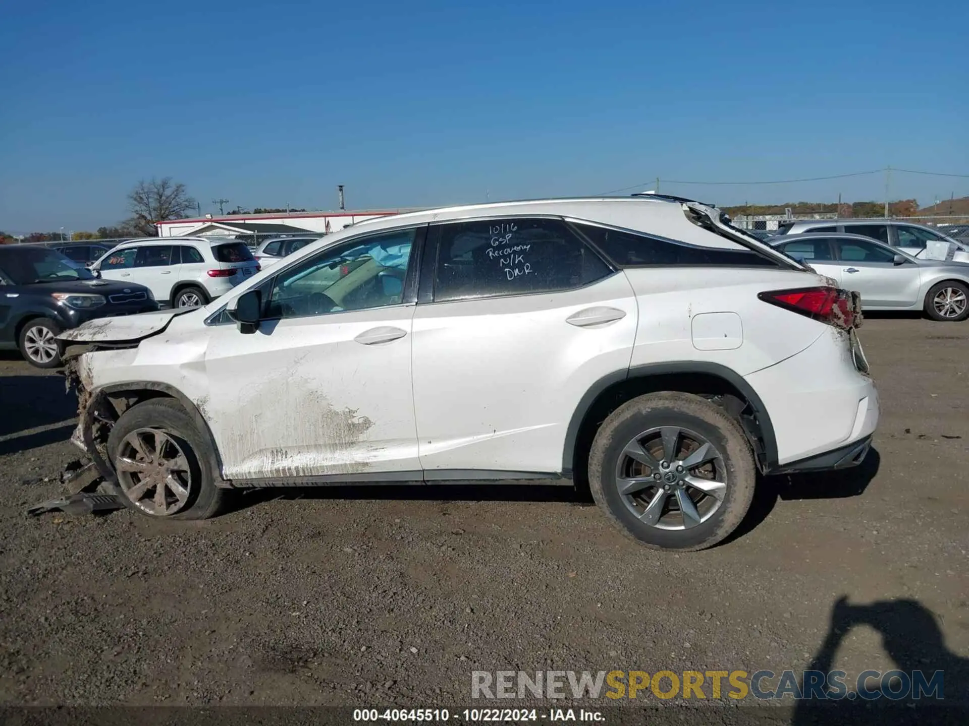 14 fotografías del automóvil dañado JTJBZMCA1K2042000 LEXUS RX 350 2019