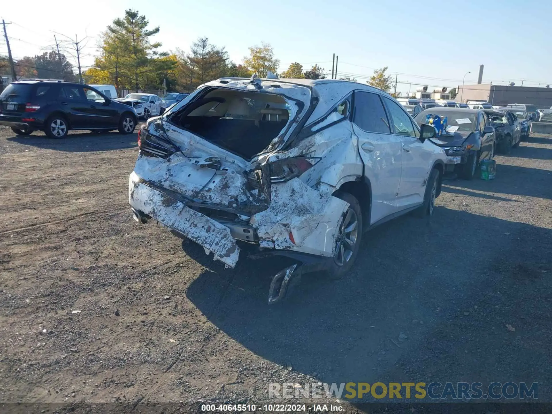 4 fotografías del automóvil dañado JTJBZMCA1K2042000 LEXUS RX 350 2019