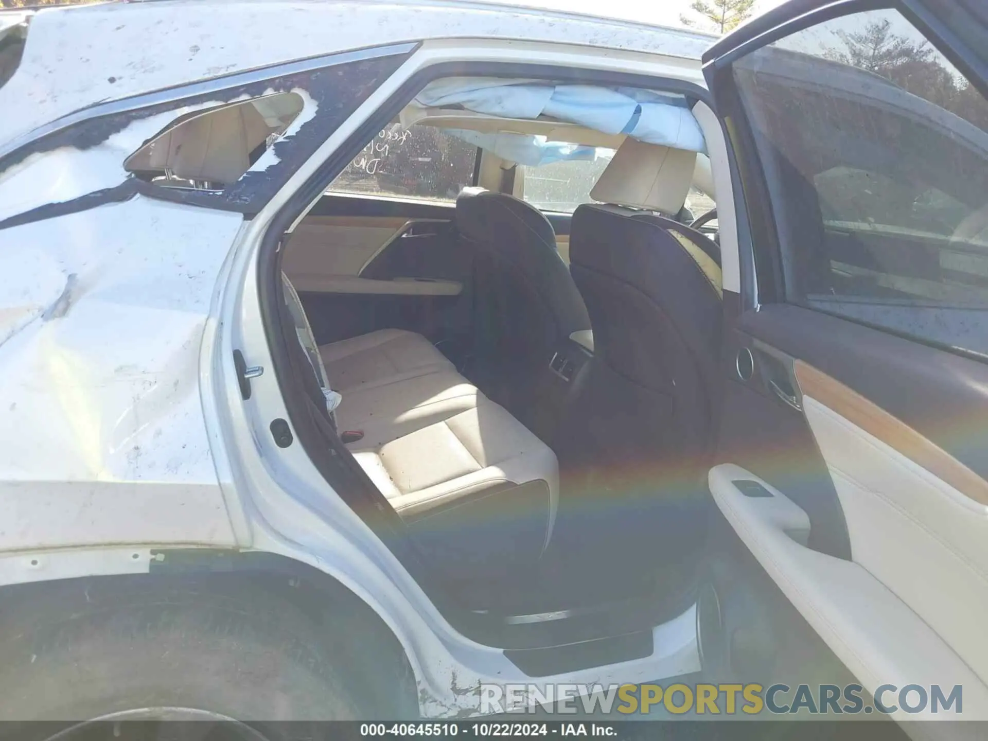 8 fotografías del automóvil dañado JTJBZMCA1K2042000 LEXUS RX 350 2019