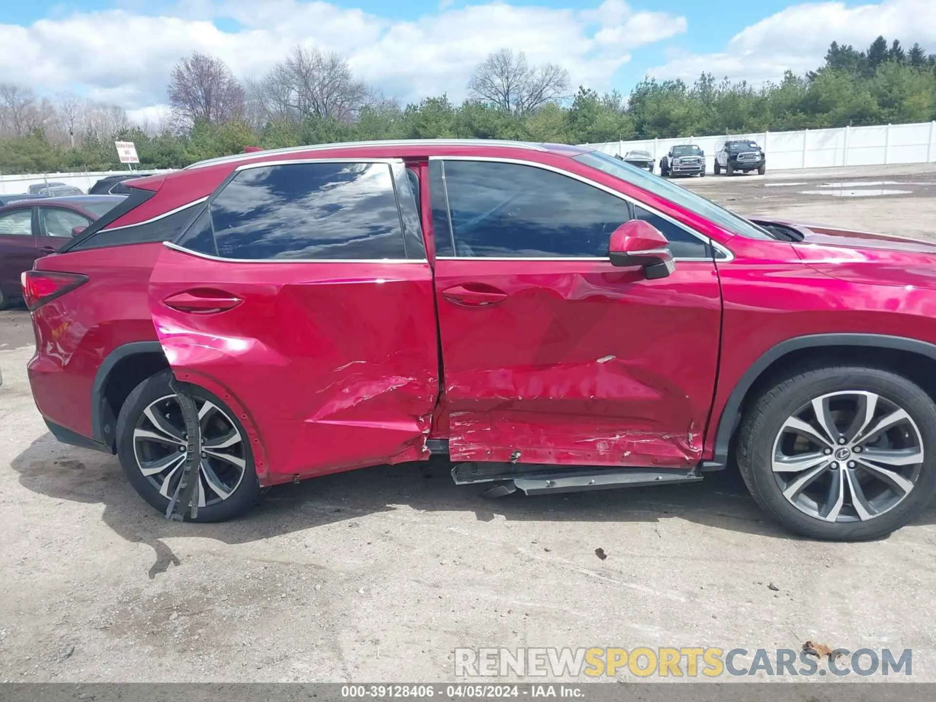 6 fotografías del automóvil dañado JTJBZMCA5K2039617 LEXUS RX 350 2019