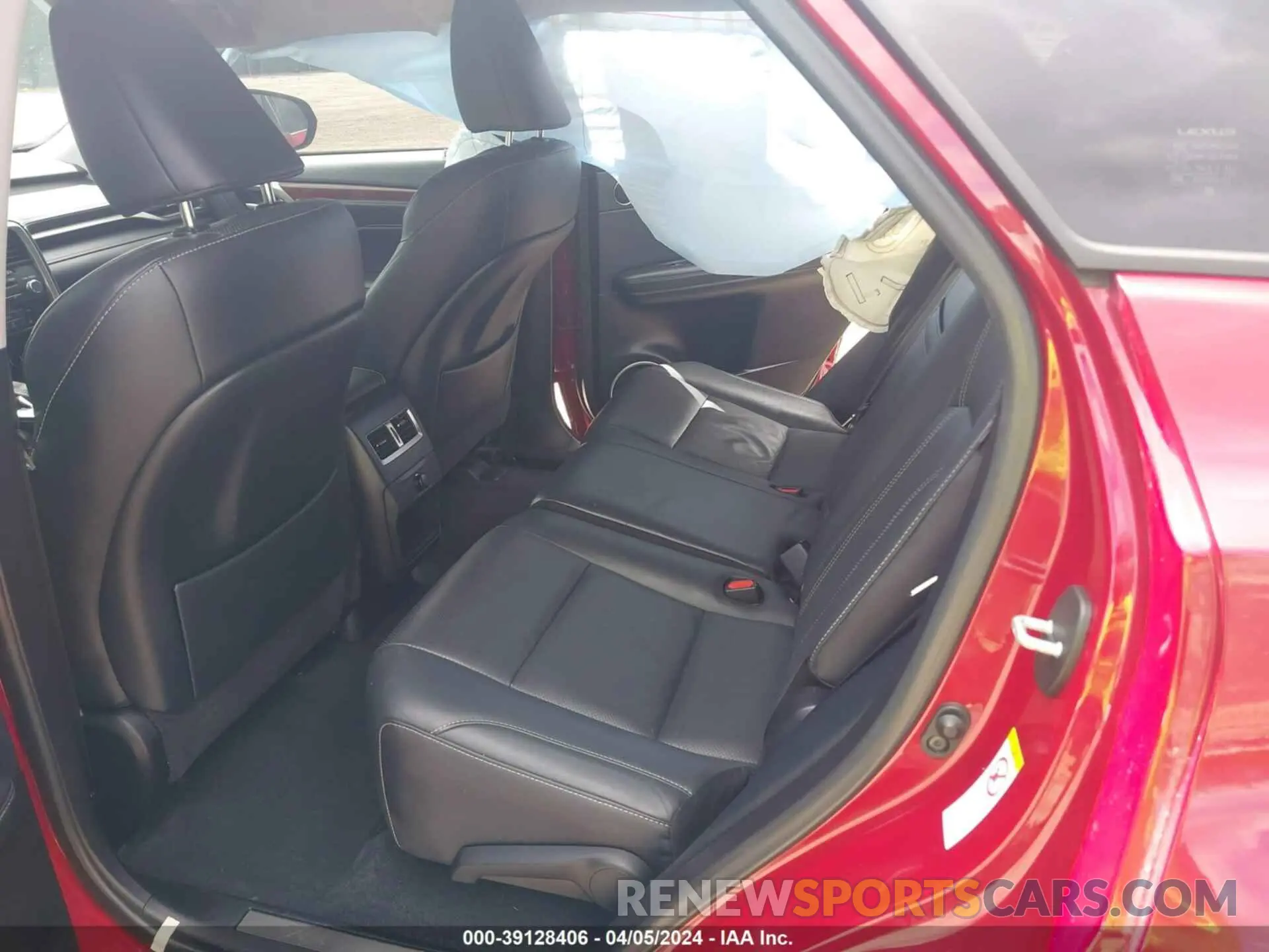 8 fotografías del automóvil dañado JTJBZMCA5K2039617 LEXUS RX 350 2019