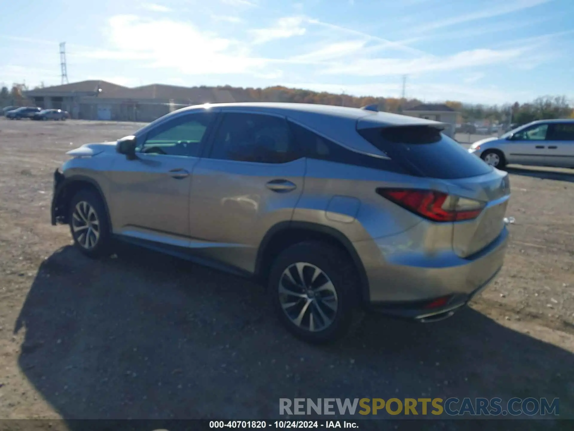 3 fotografías del automóvil dañado 2T2AZMDA3LC228665 LEXUS RX 350 2020