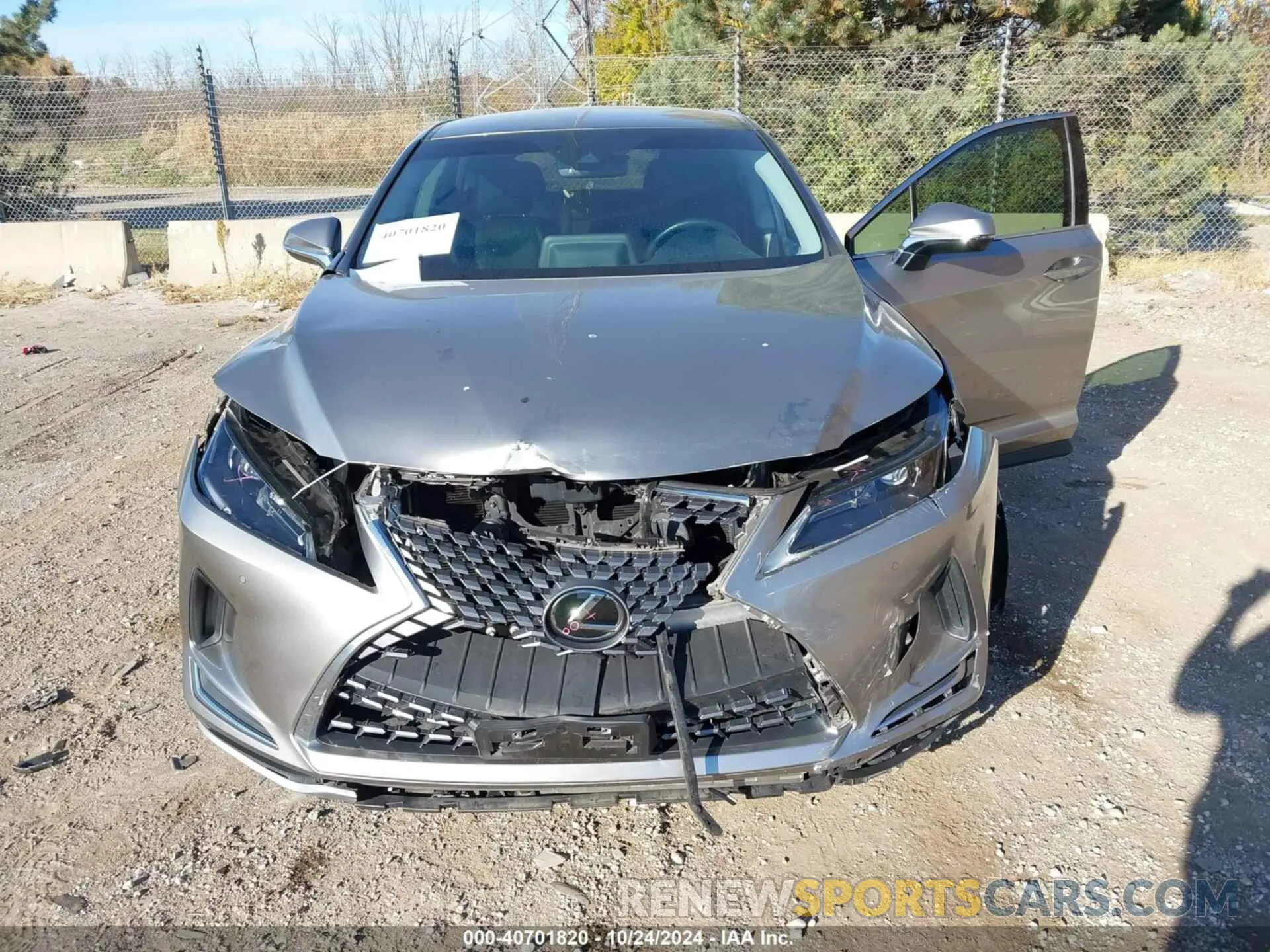 6 fotografías del automóvil dañado 2T2AZMDA3LC228665 LEXUS RX 350 2020