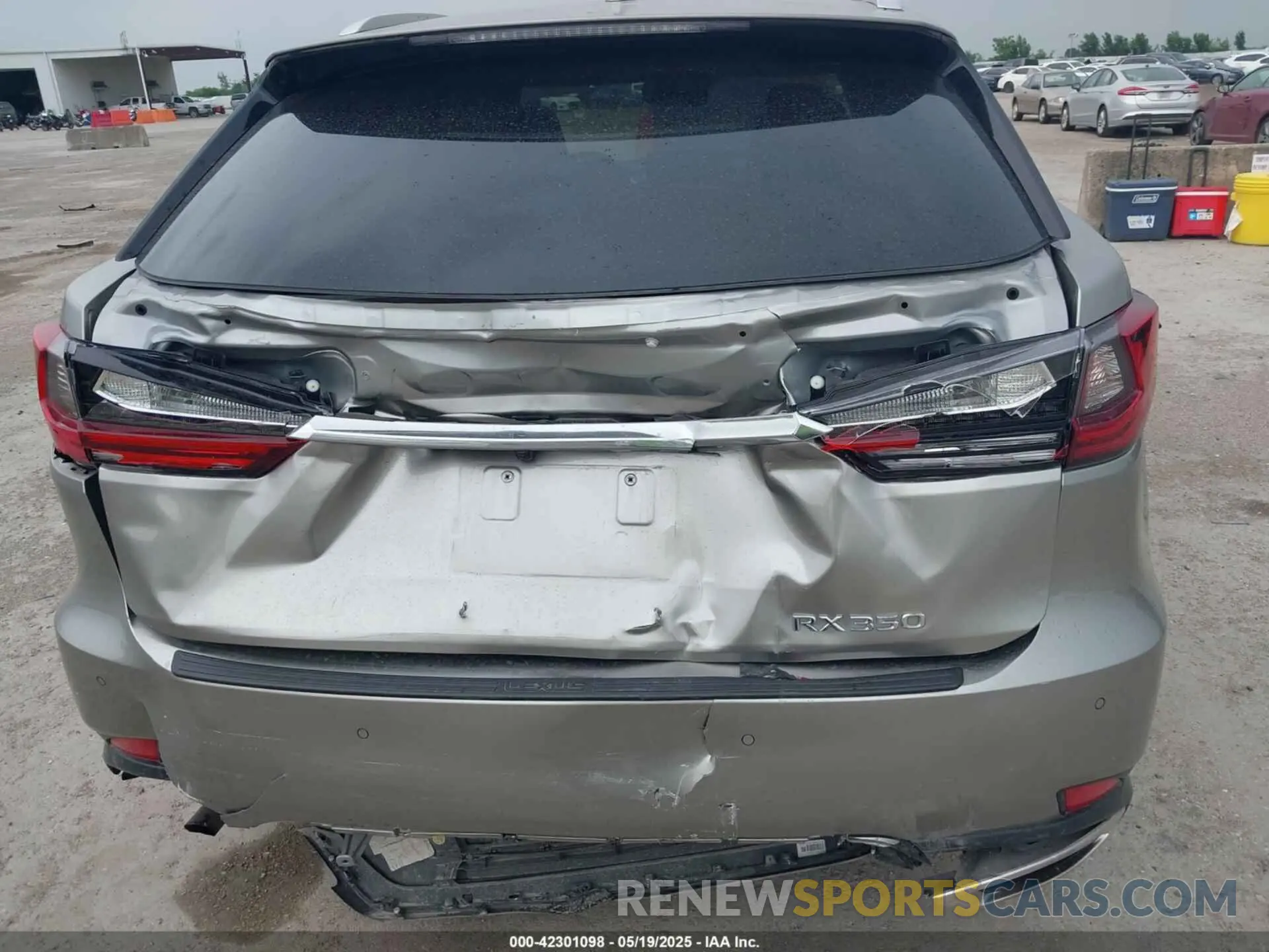 6 fotografías del automóvil dañado 2T2HZMAA0LC159629 LEXUS RX 350 2020