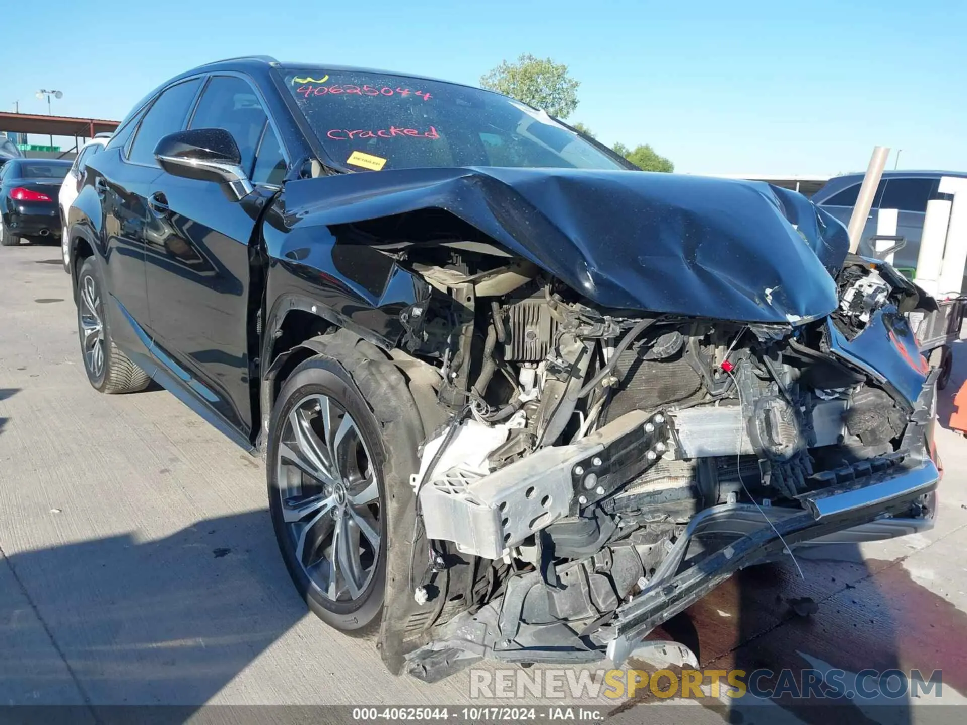 6 fotografías del automóvil dañado 2T2HZMAA2LC166906 LEXUS RX 350 2020