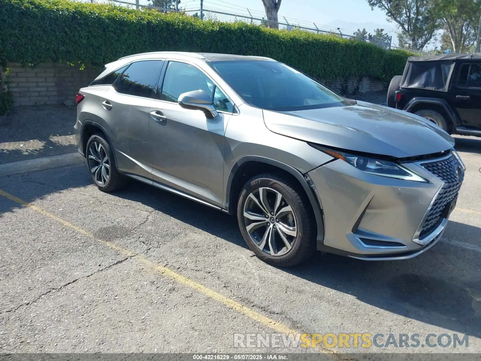 1 fotografías del automóvil dañado 2T2HZMAA3LC152884 LEXUS RX 350 2020