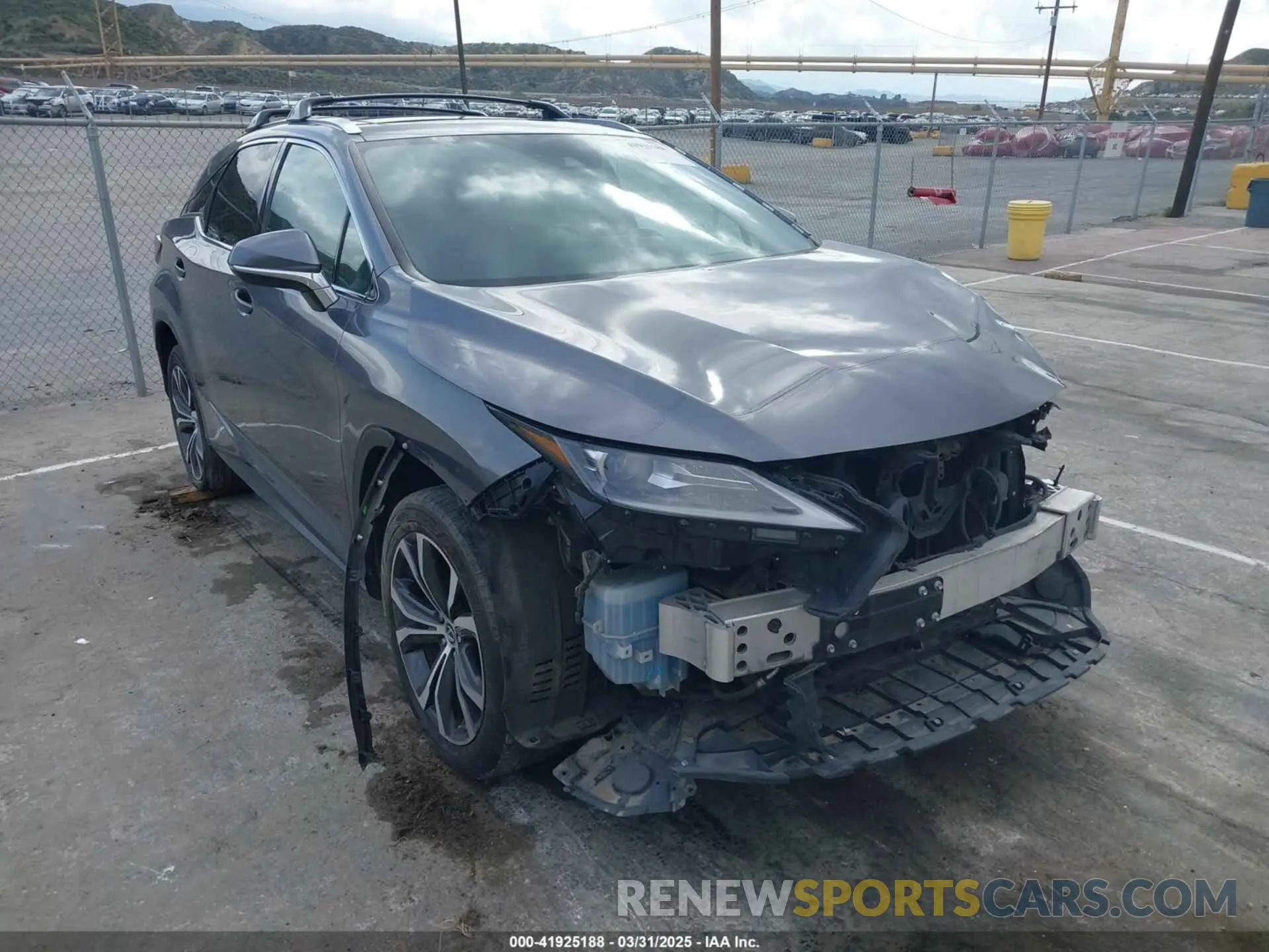 1 fotografías del automóvil dañado 2T2HZMAA3LC153100 LEXUS RX 350 2020