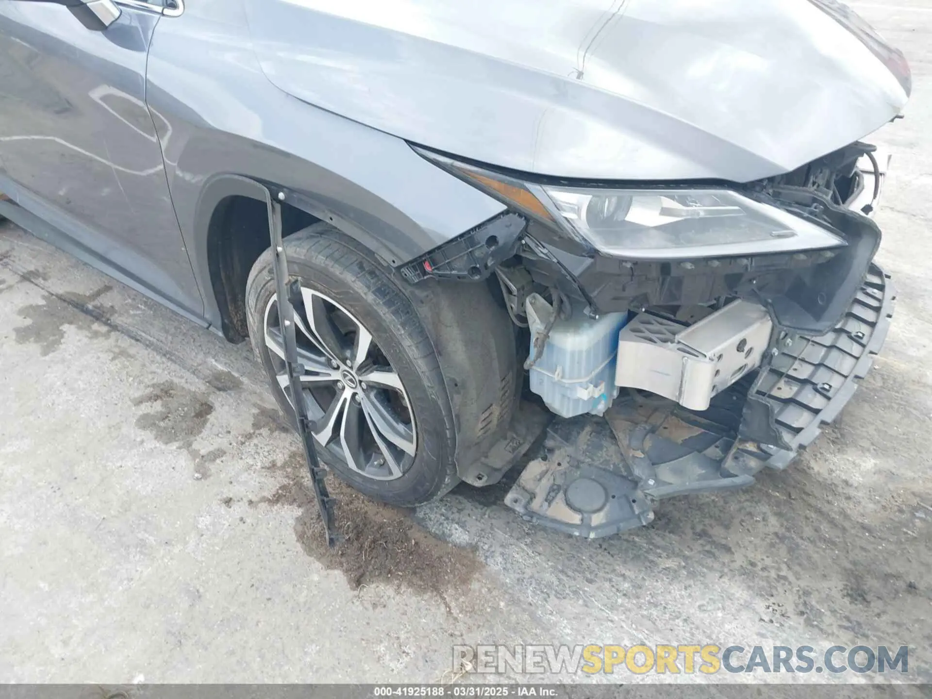17 fotografías del automóvil dañado 2T2HZMAA3LC153100 LEXUS RX 350 2020