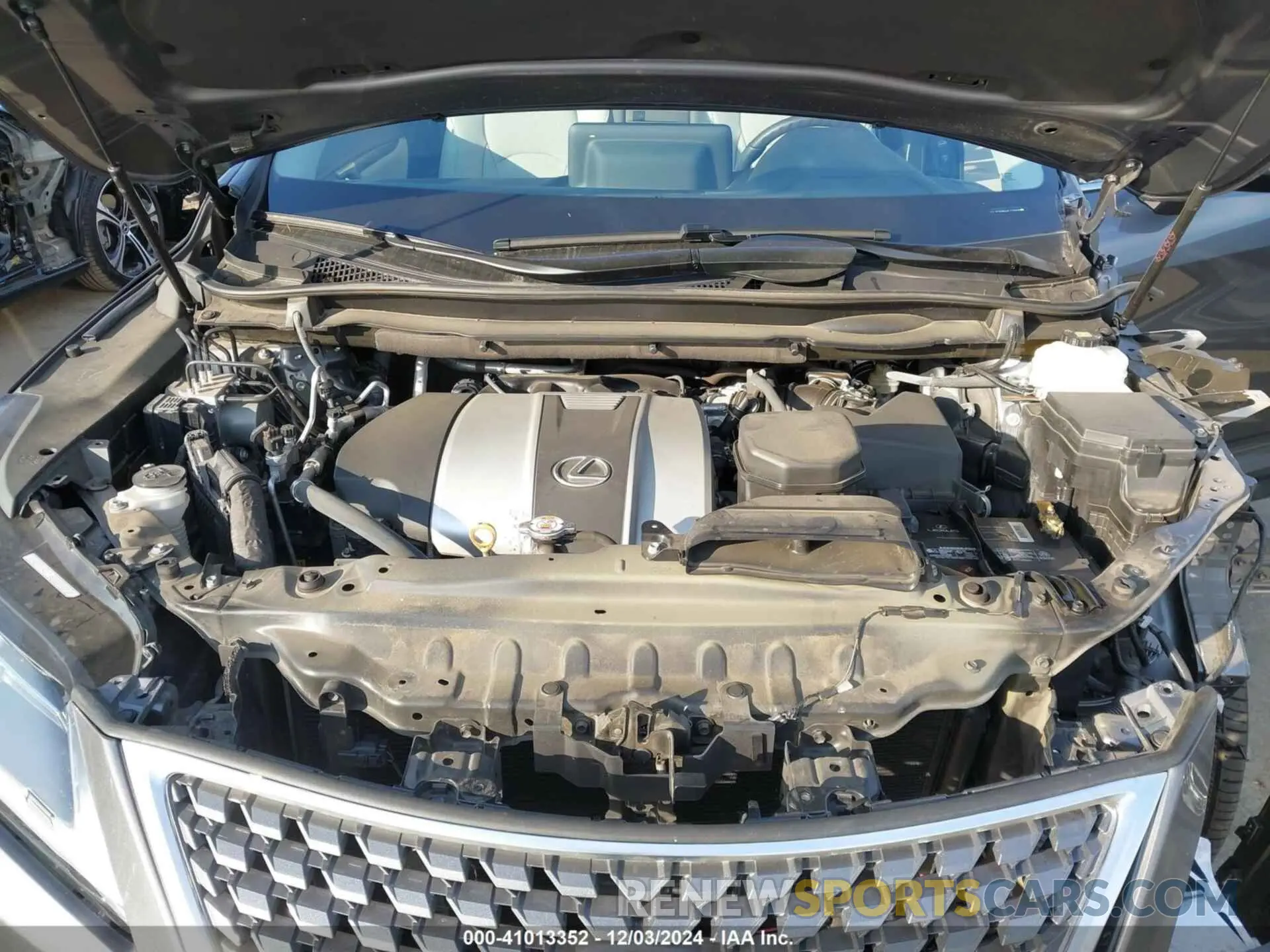 10 fotografías del automóvil dañado 2T2HZMAA4LC155826 LEXUS RX 350 2020
