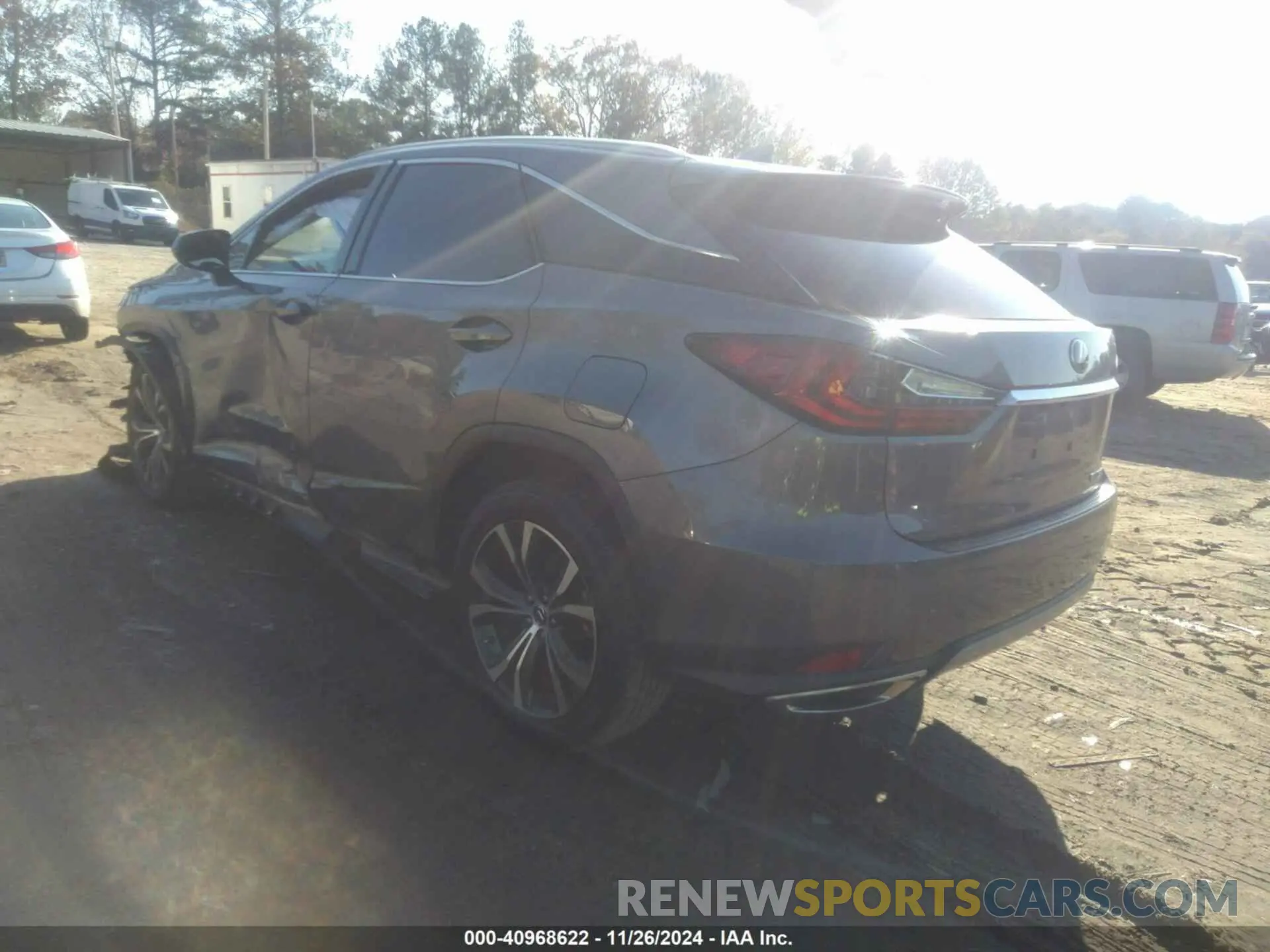 3 fotografías del automóvil dañado 2T2HZMAA4LC165871 LEXUS RX 350 2020