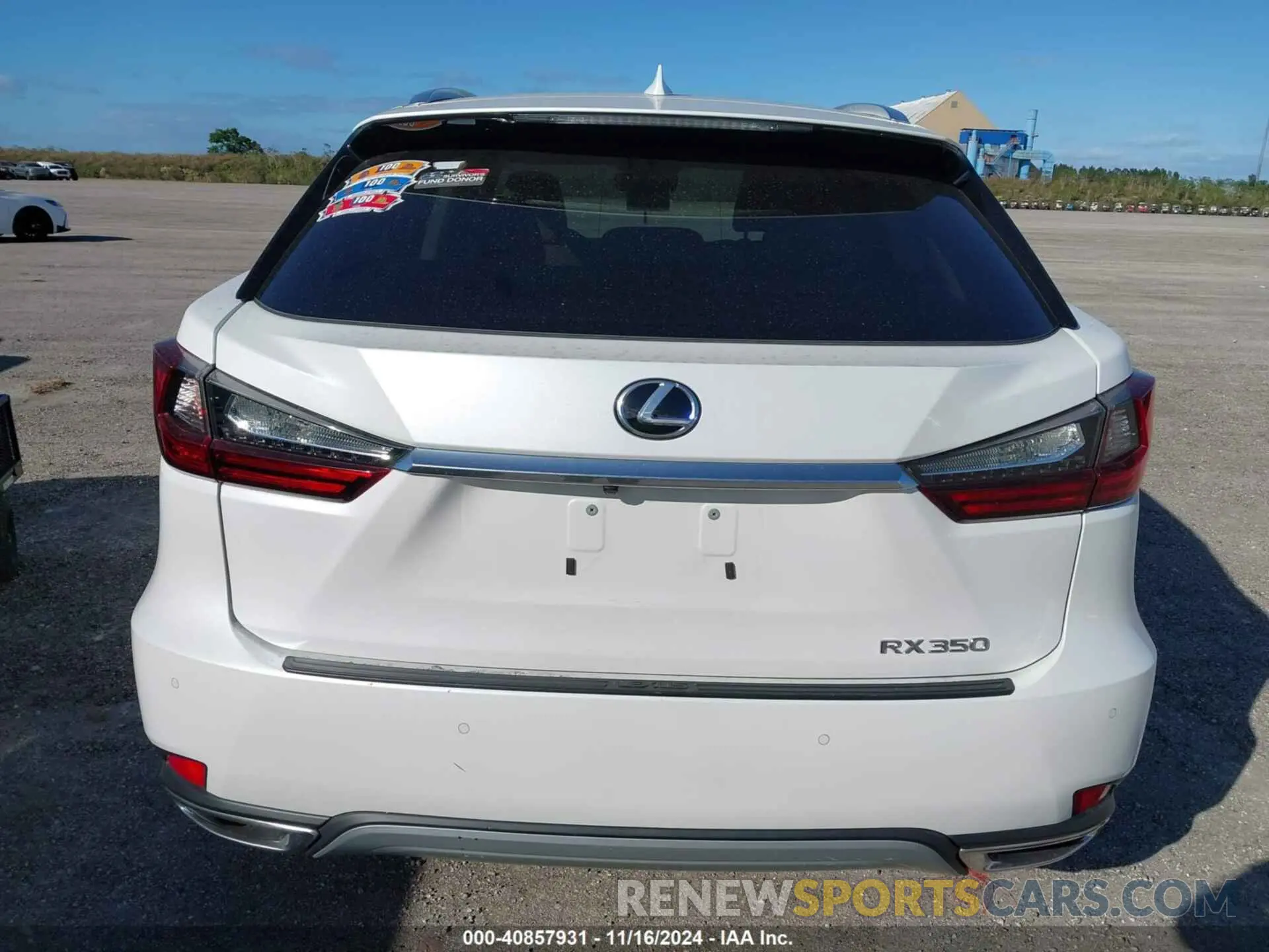 8 fotografías del automóvil dañado 2T2HZMAA4LC170598 LEXUS RX 350 2020
