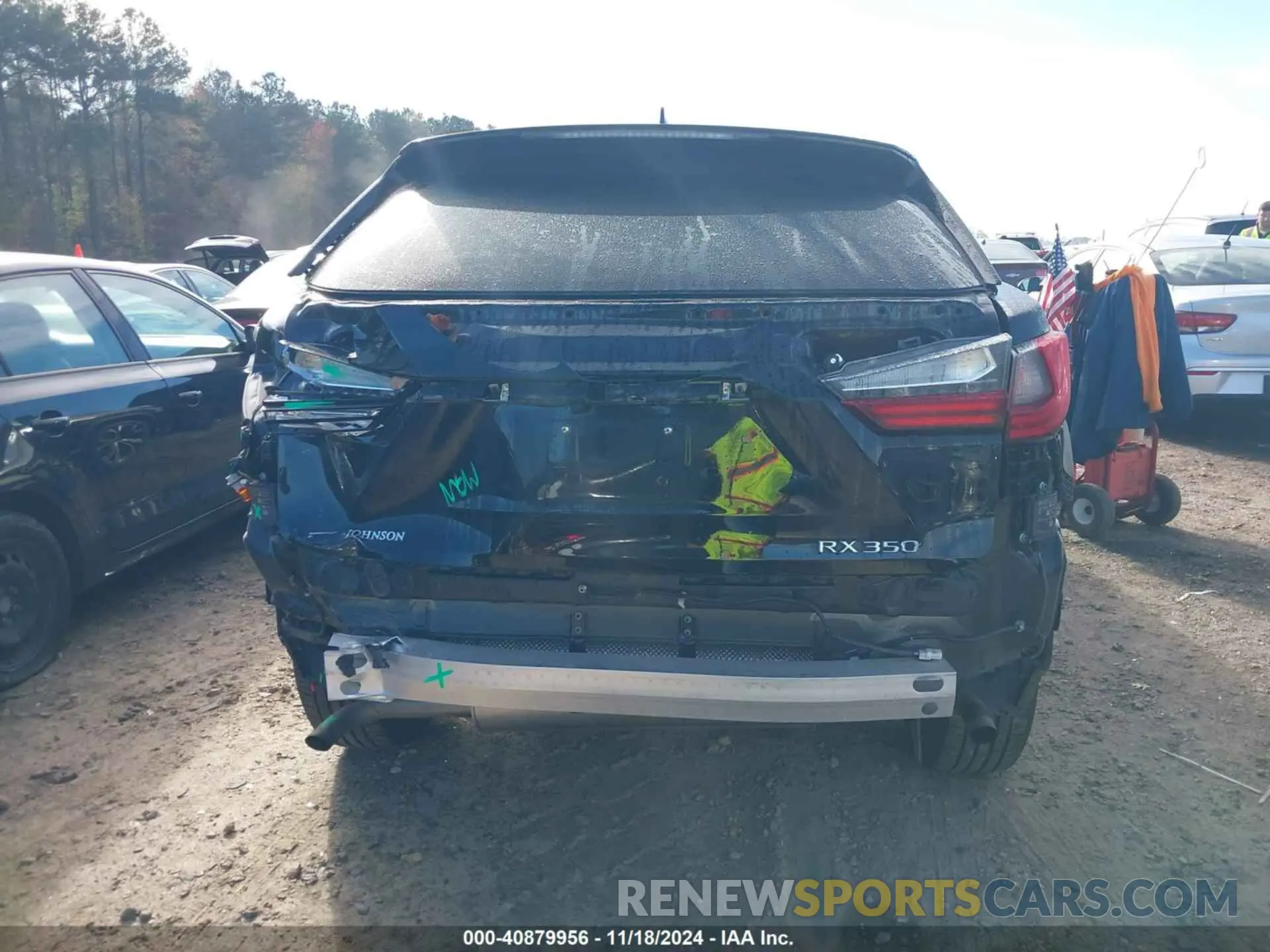 17 fotografías del automóvil dañado 2T2HZMAA5LC161585 LEXUS RX 350 2020