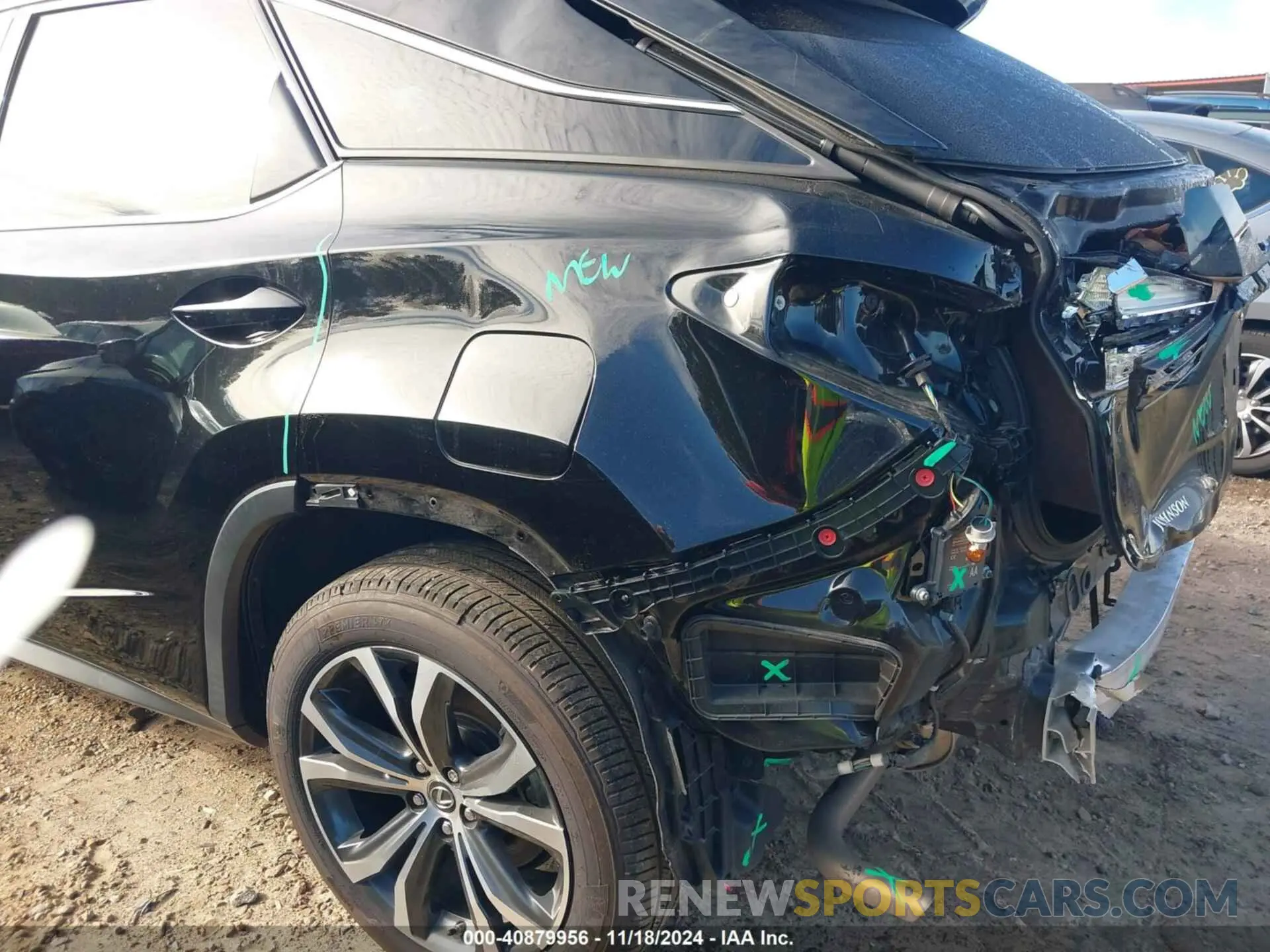 18 fotografías del automóvil dañado 2T2HZMAA5LC161585 LEXUS RX 350 2020