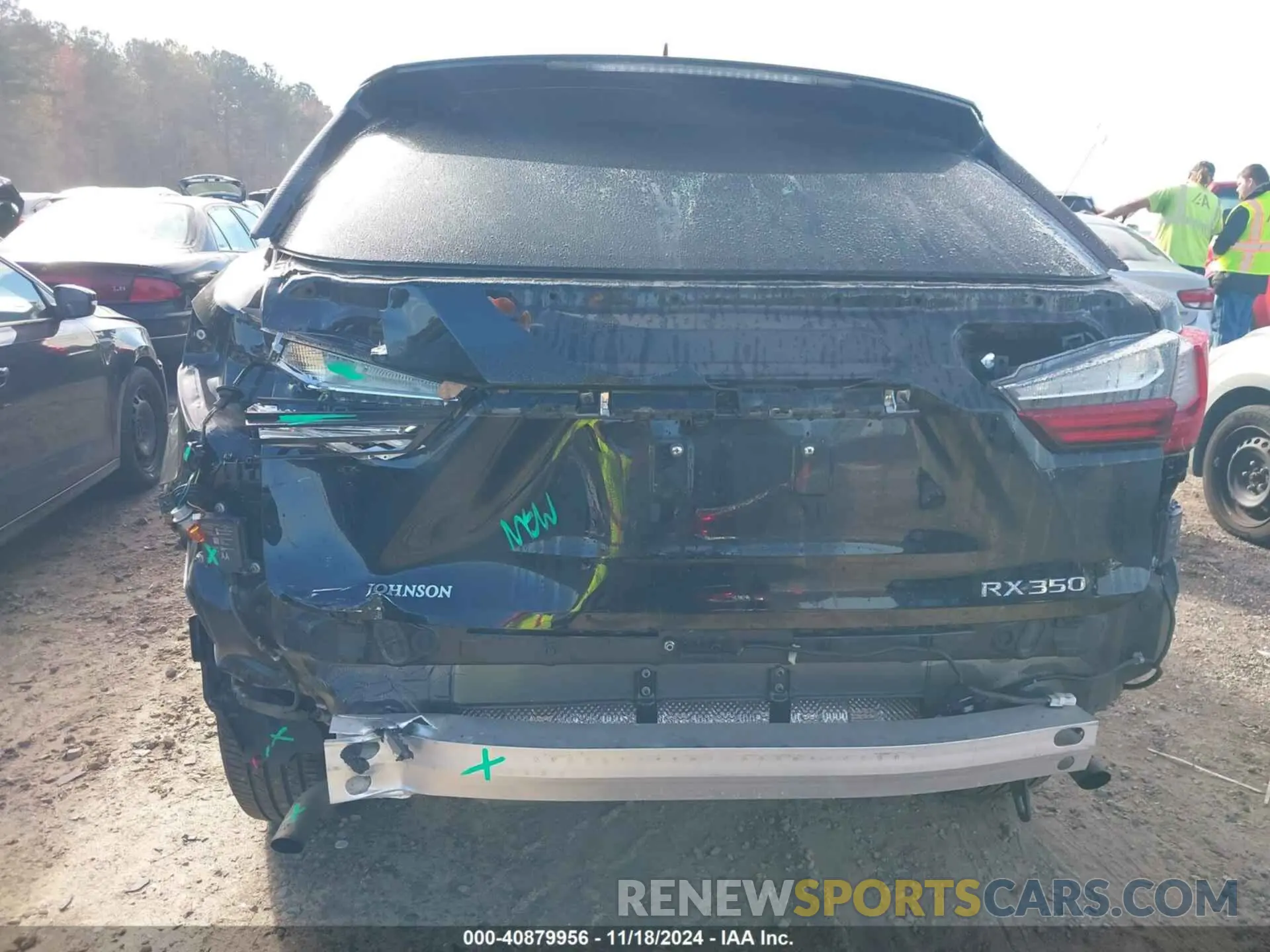 19 fotografías del automóvil dañado 2T2HZMAA5LC161585 LEXUS RX 350 2020