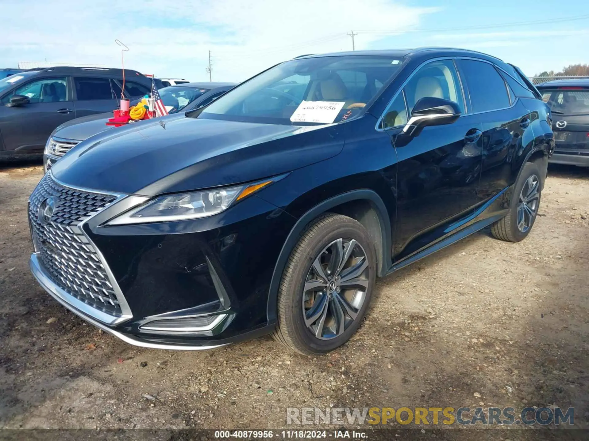 2 fotografías del automóvil dañado 2T2HZMAA5LC161585 LEXUS RX 350 2020