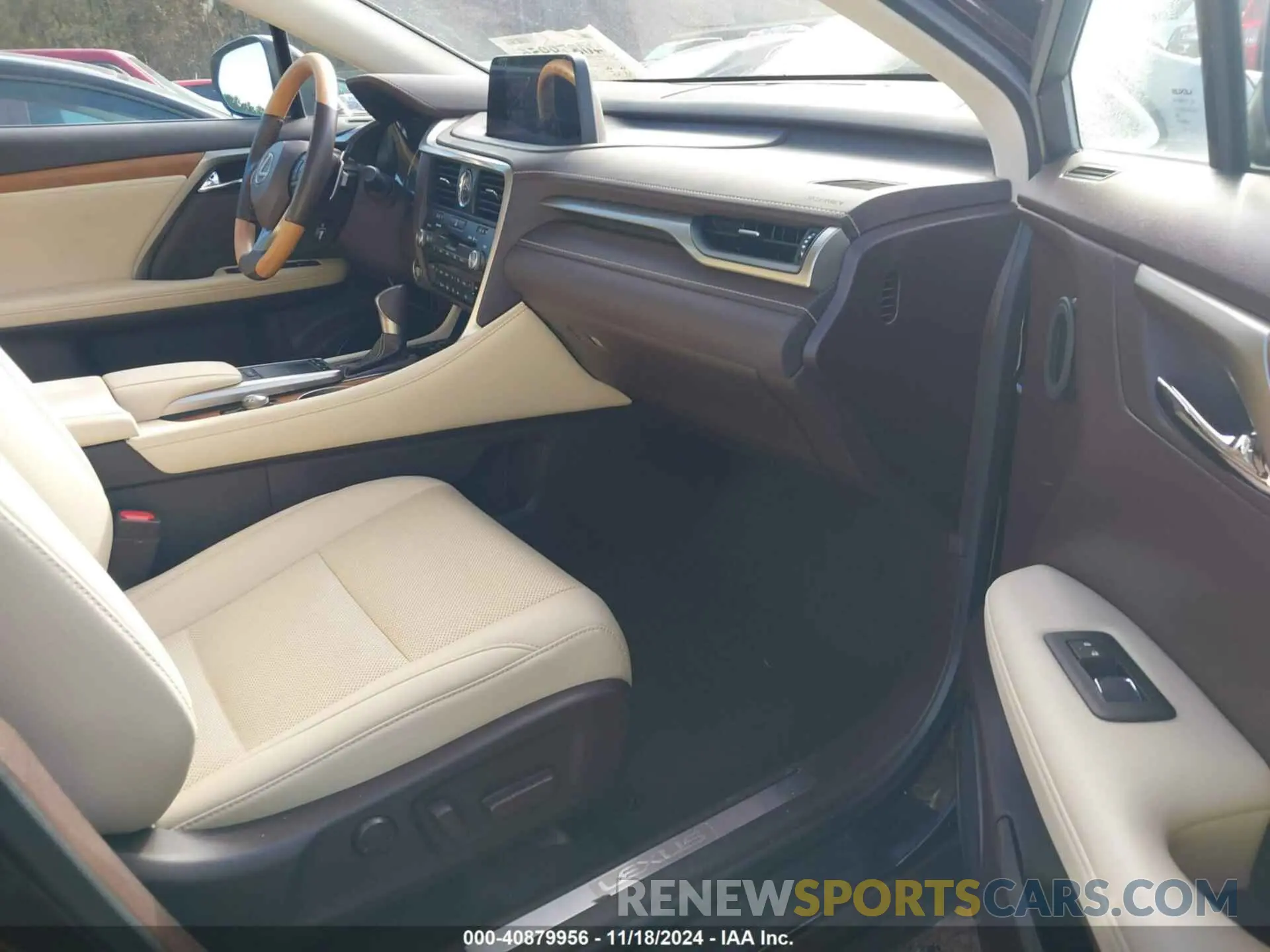 5 fotografías del automóvil dañado 2T2HZMAA5LC161585 LEXUS RX 350 2020