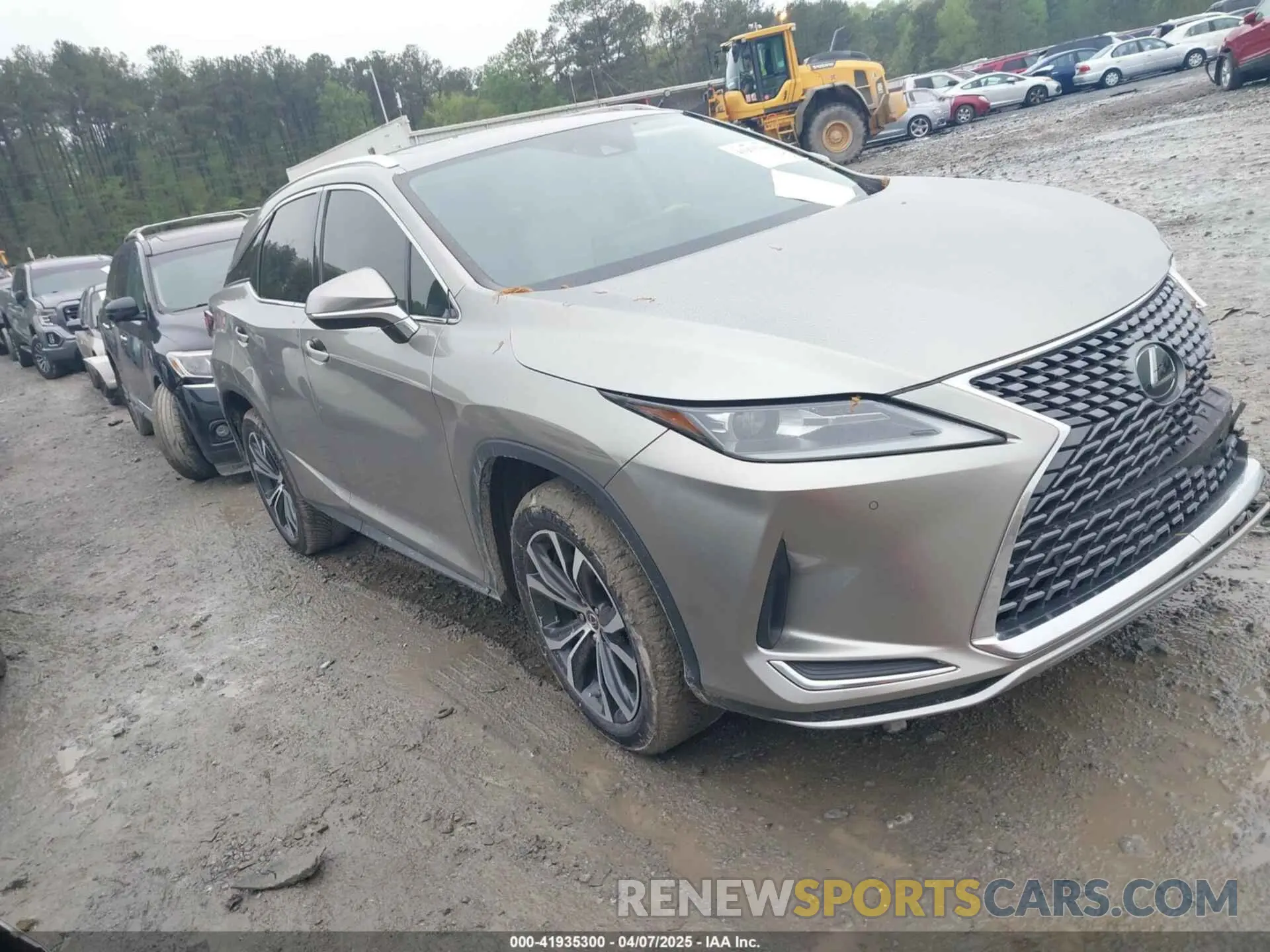 1 fotografías del automóvil dañado 2T2HZMAA7LC160132 LEXUS RX 350 2020