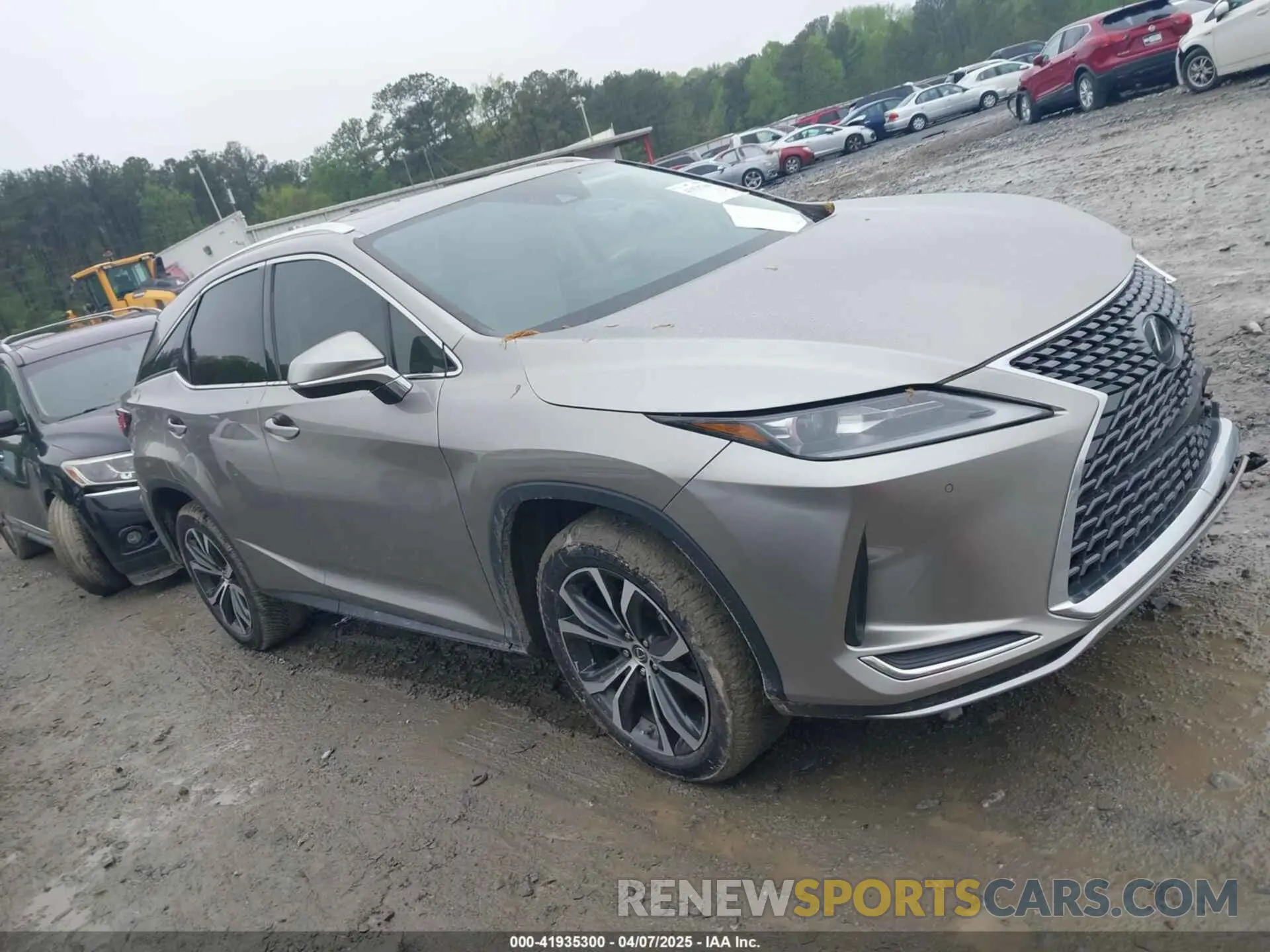 13 fotografías del automóvil dañado 2T2HZMAA7LC160132 LEXUS RX 350 2020