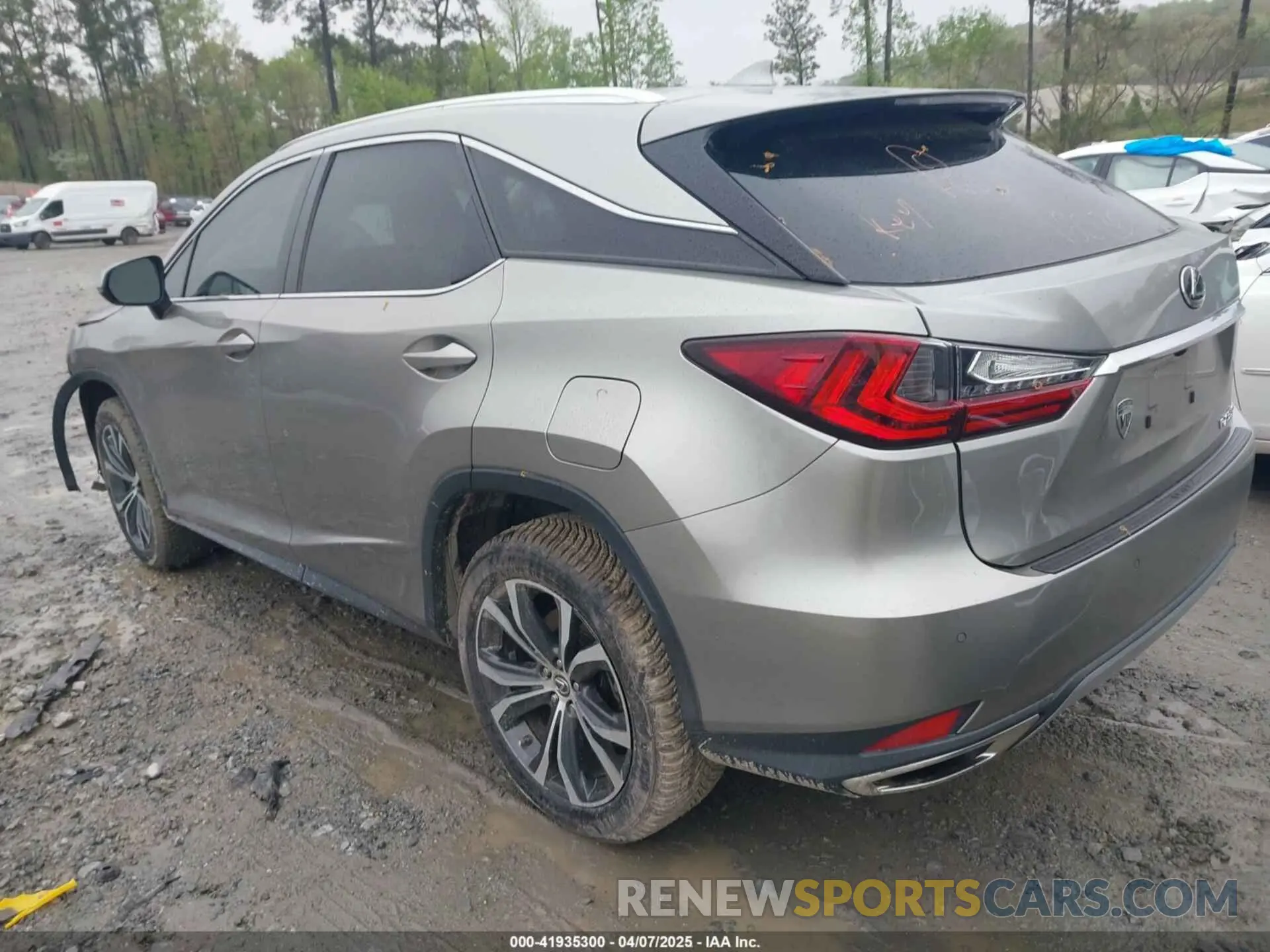 3 fotografías del automóvil dañado 2T2HZMAA7LC160132 LEXUS RX 350 2020