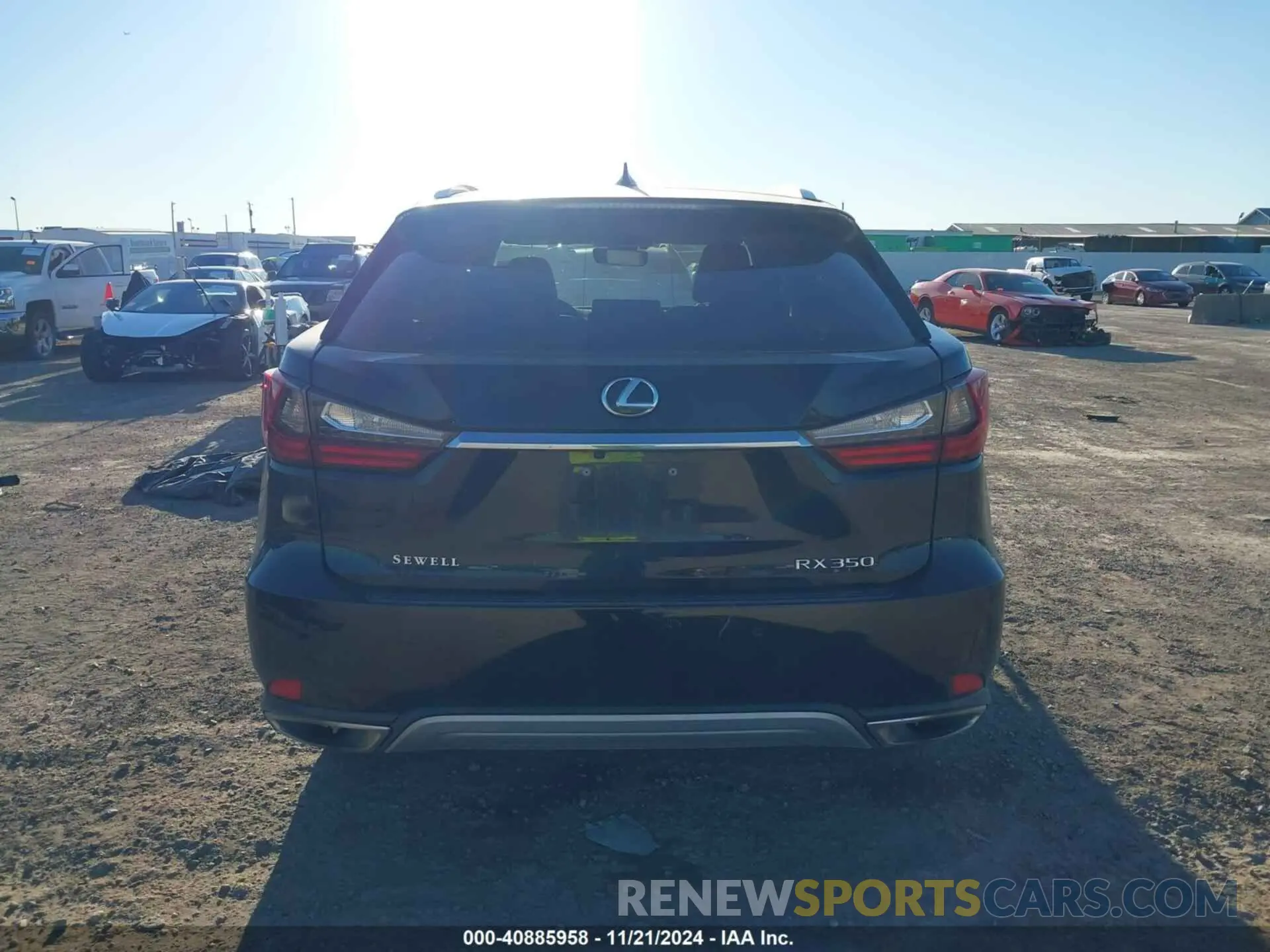 17 fotografías del automóvil dañado 2T2HZMAA8LC166067 LEXUS RX 350 2020