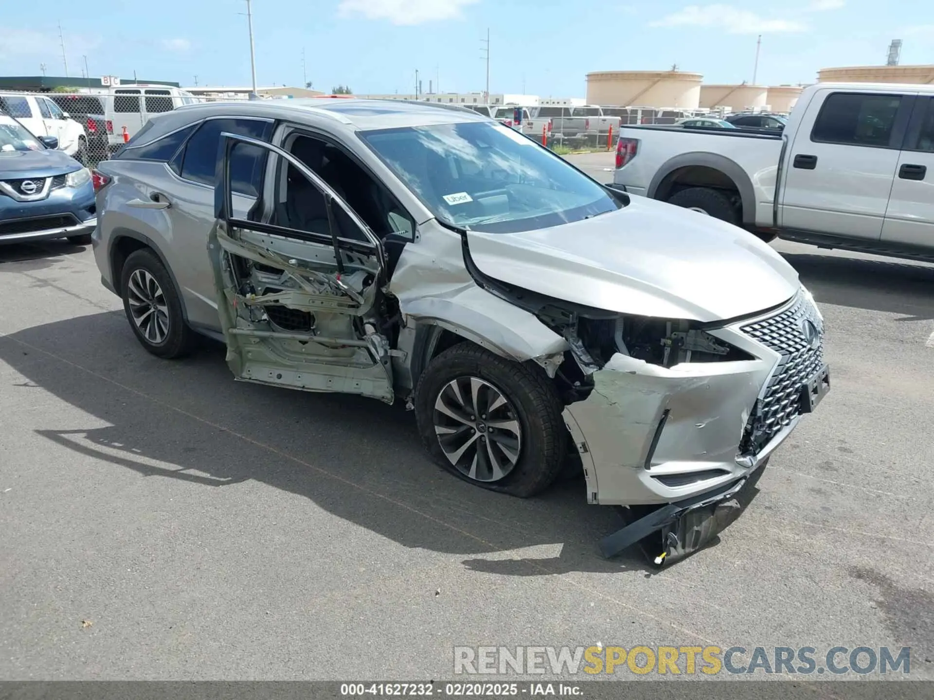 1 fotografías del automóvil dañado 2T2HZMAA9LC163081 LEXUS RX 350 2020