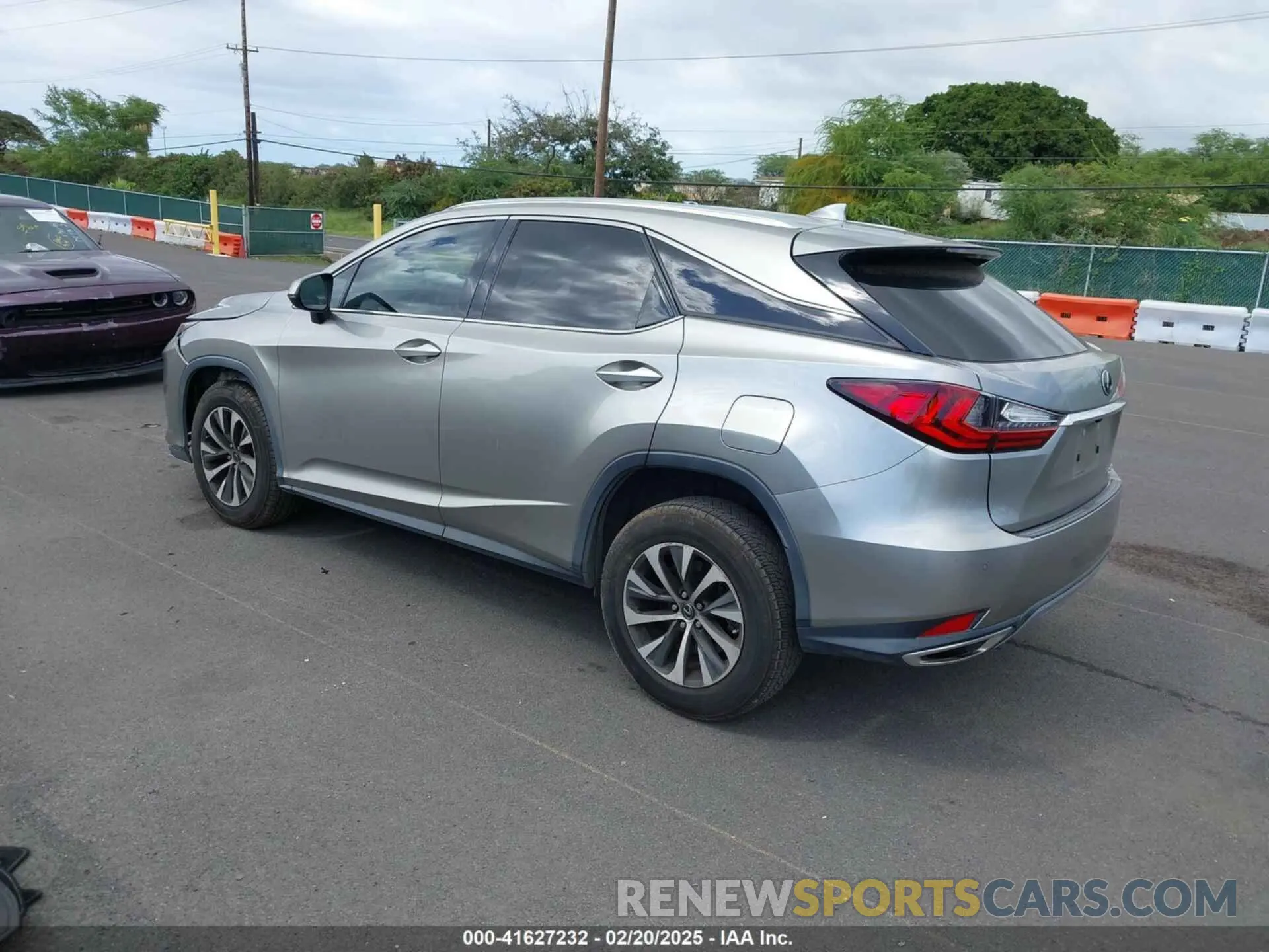3 fotografías del automóvil dañado 2T2HZMAA9LC163081 LEXUS RX 350 2020