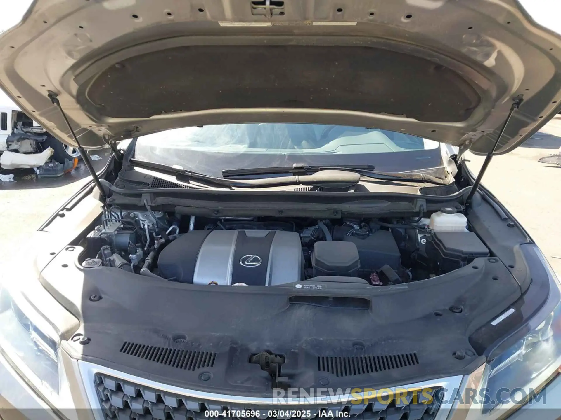 10 fotografías del automóvil dañado 2T2HZMDA1LC256074 LEXUS RX 350 2020