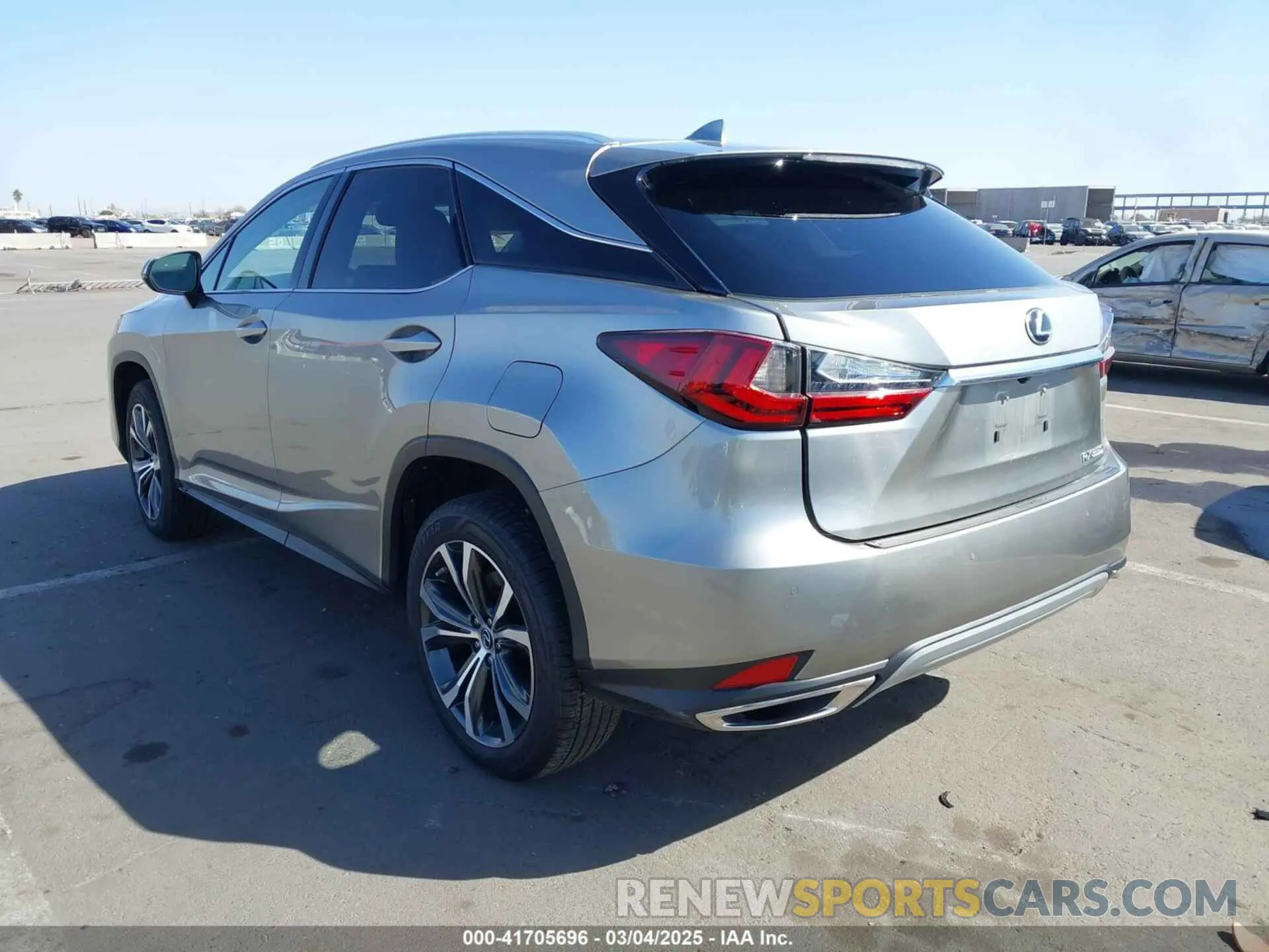3 fotografías del automóvil dañado 2T2HZMDA1LC256074 LEXUS RX 350 2020