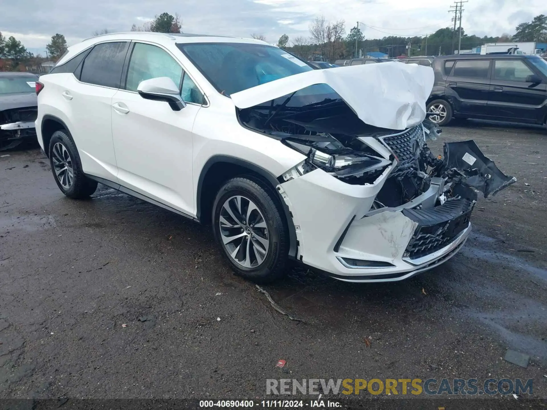 1 fotografías del automóvil dañado 2T2HZMDA2LC233399 LEXUS RX 350 2020