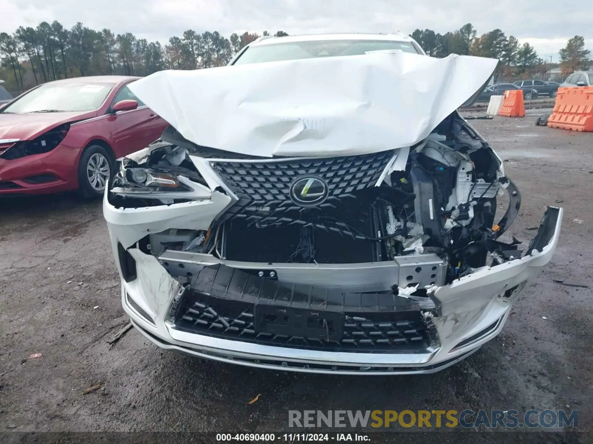 12 fotografías del automóvil dañado 2T2HZMDA2LC233399 LEXUS RX 350 2020
