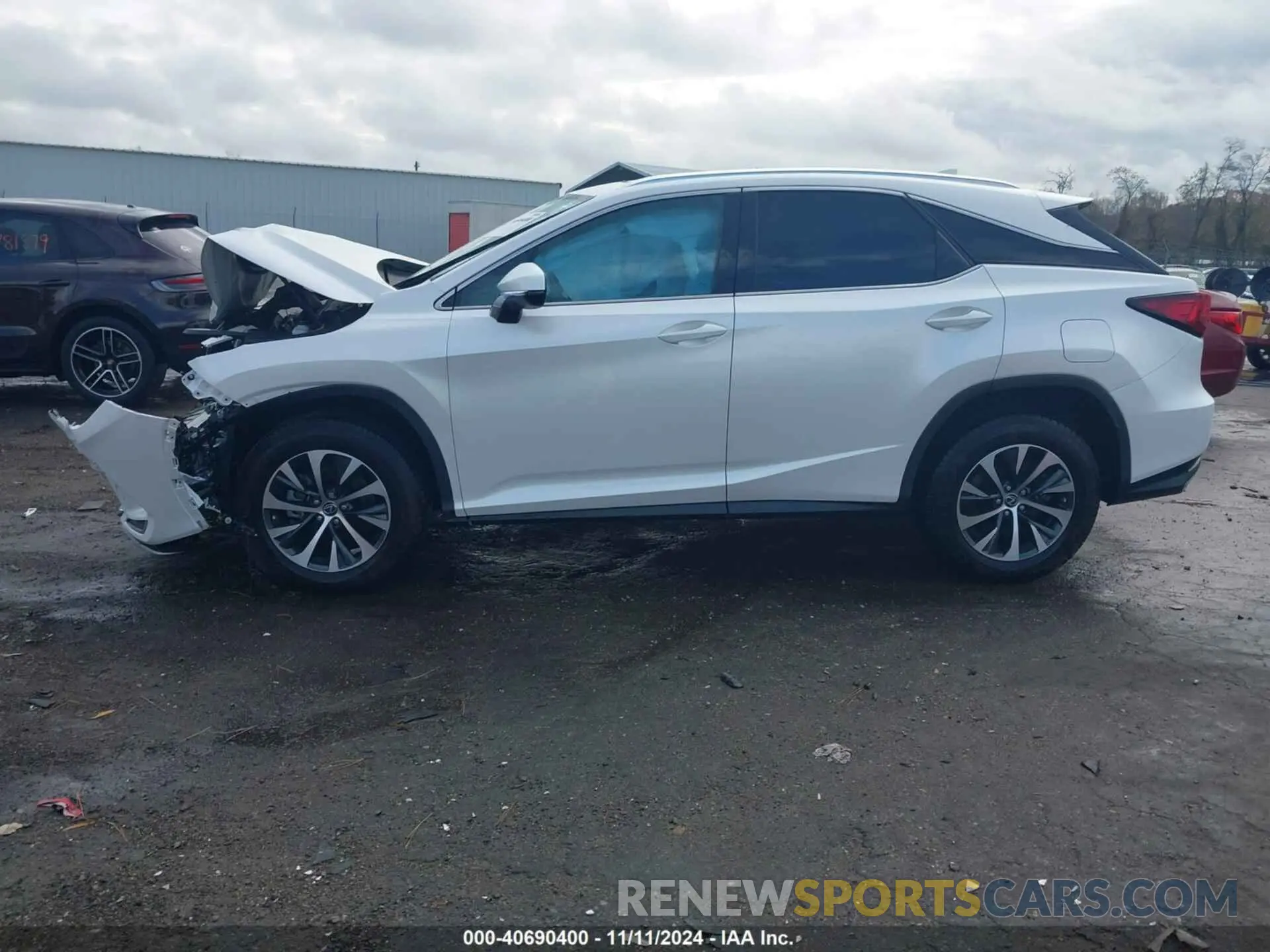 14 fotografías del automóvil dañado 2T2HZMDA2LC233399 LEXUS RX 350 2020