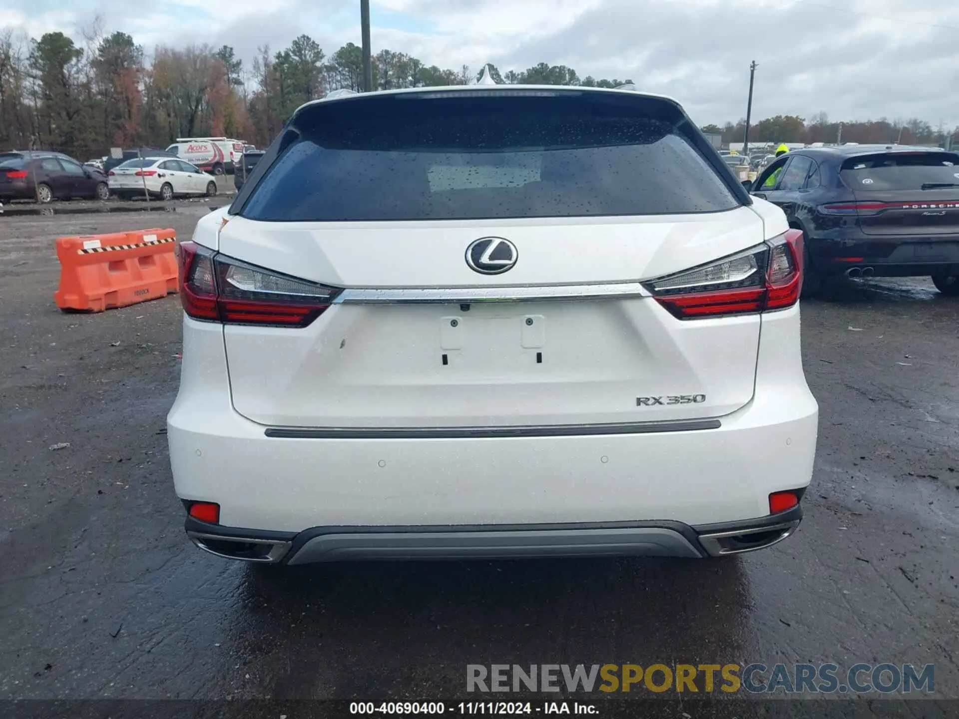 16 fotografías del automóvil dañado 2T2HZMDA2LC233399 LEXUS RX 350 2020