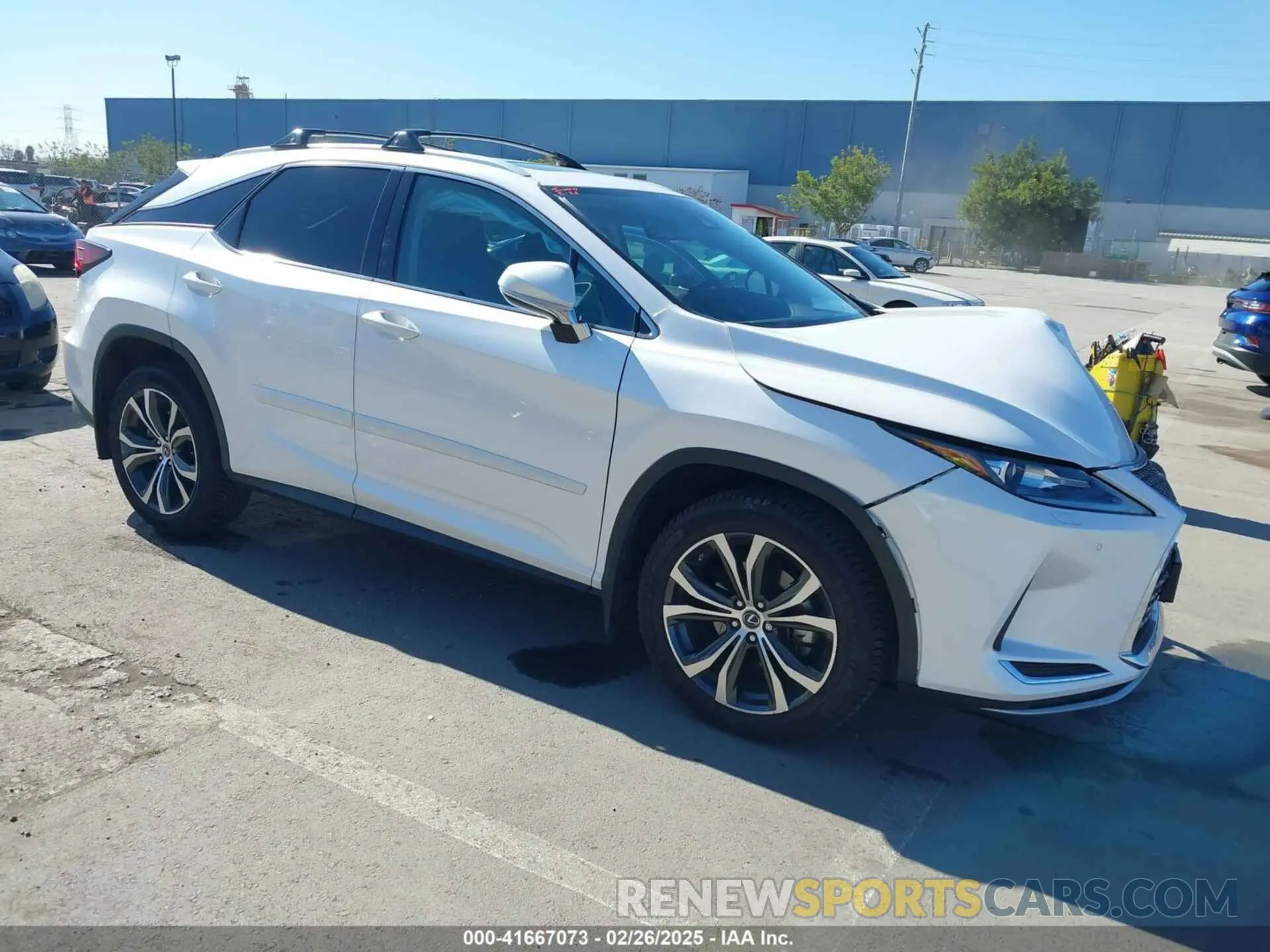 1 fotografías del automóvil dañado 2T2HZMDA8LC252023 LEXUS RX 350 2020