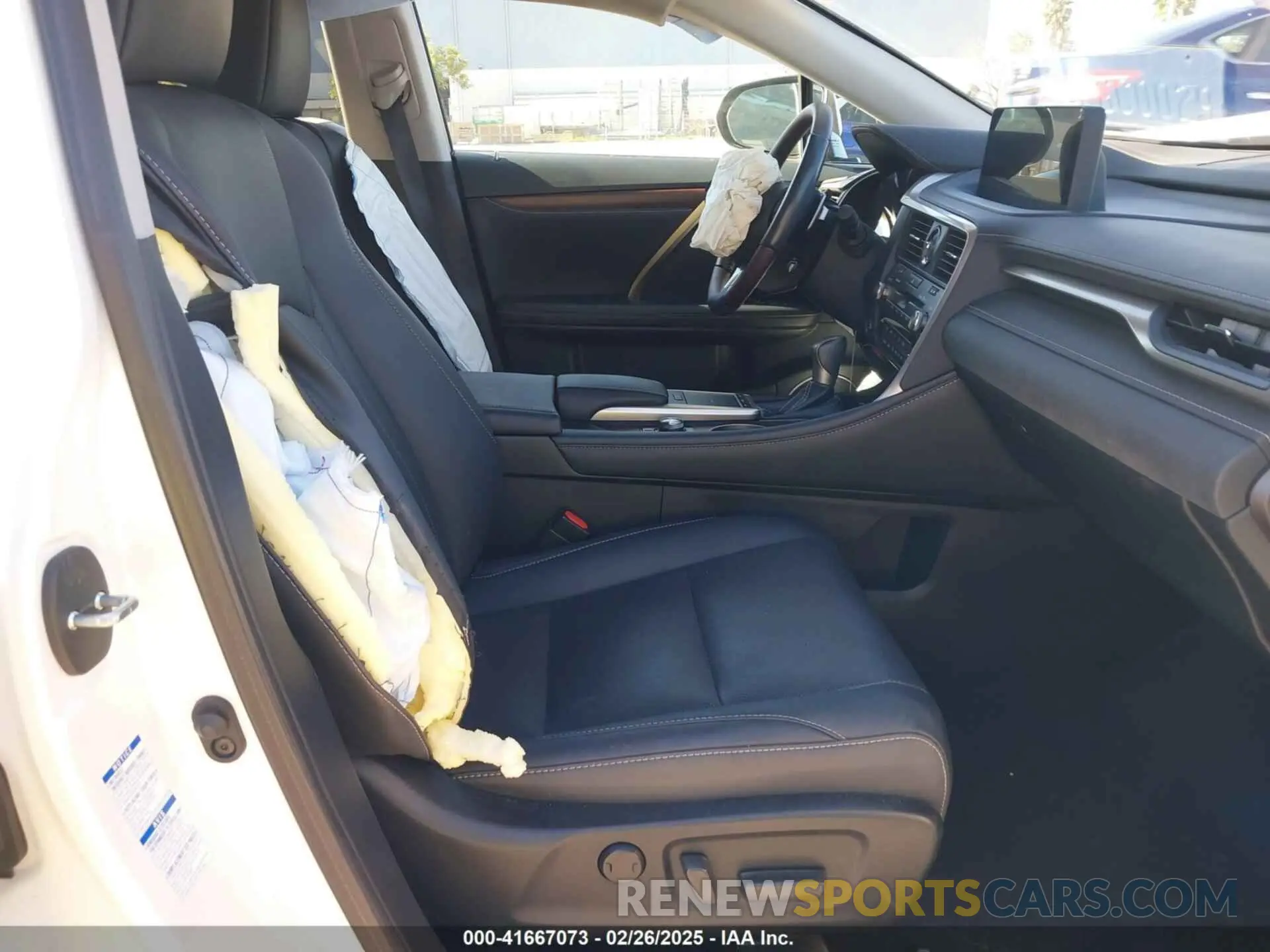 5 fotografías del automóvil dañado 2T2HZMDA8LC252023 LEXUS RX 350 2020