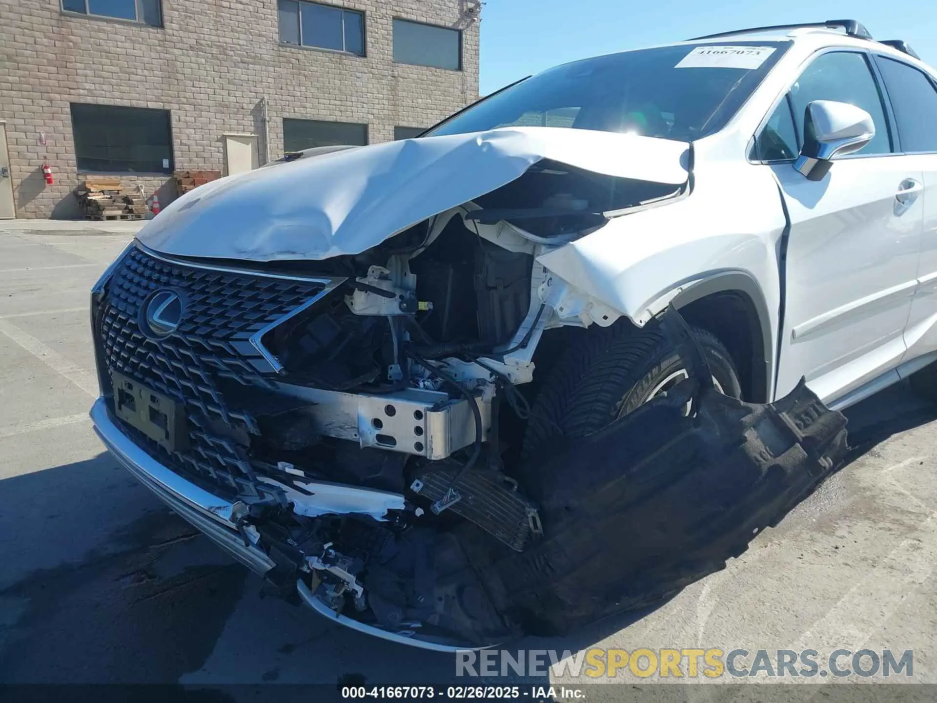6 fotografías del automóvil dañado 2T2HZMDA8LC252023 LEXUS RX 350 2020