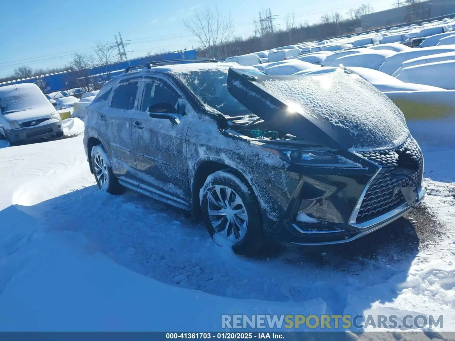 1 fotografías del automóvil dañado 2T2HZMDA9LC224036 LEXUS RX 350 2020