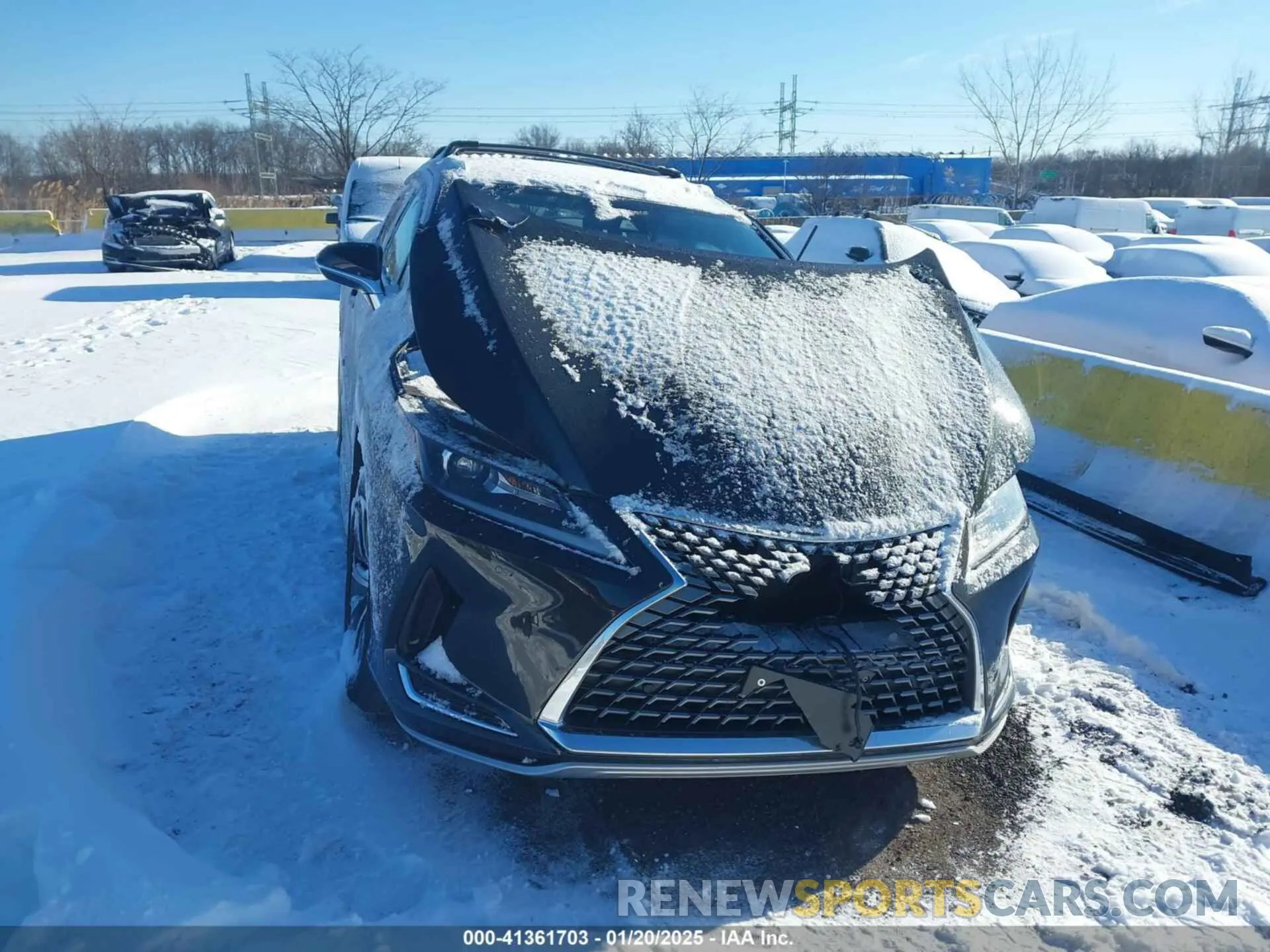 12 fotografías del automóvil dañado 2T2HZMDA9LC224036 LEXUS RX 350 2020