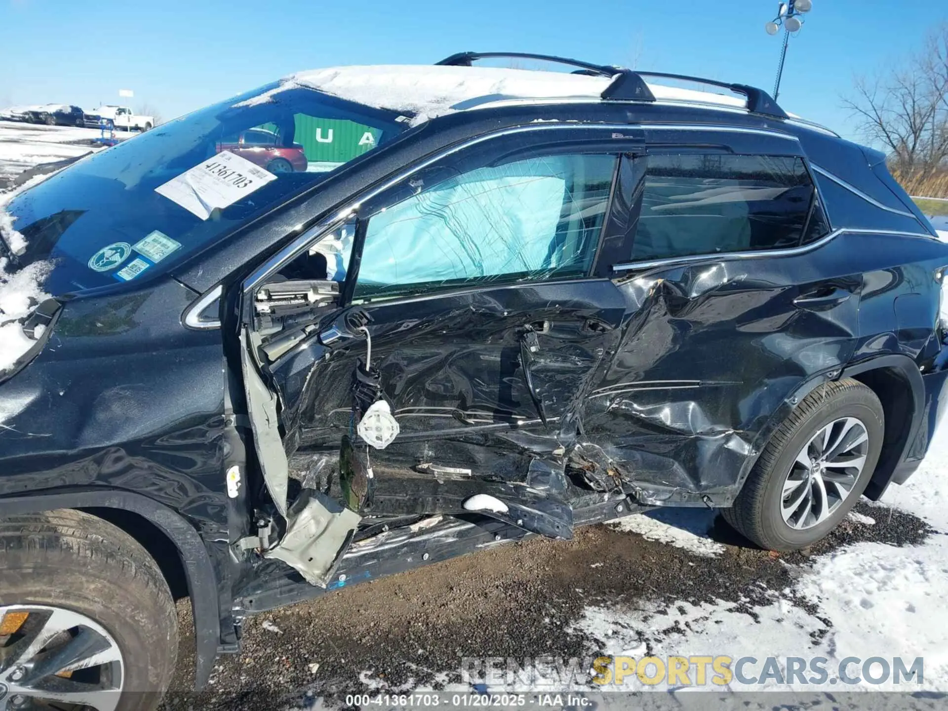 17 fotografías del automóvil dañado 2T2HZMDA9LC224036 LEXUS RX 350 2020