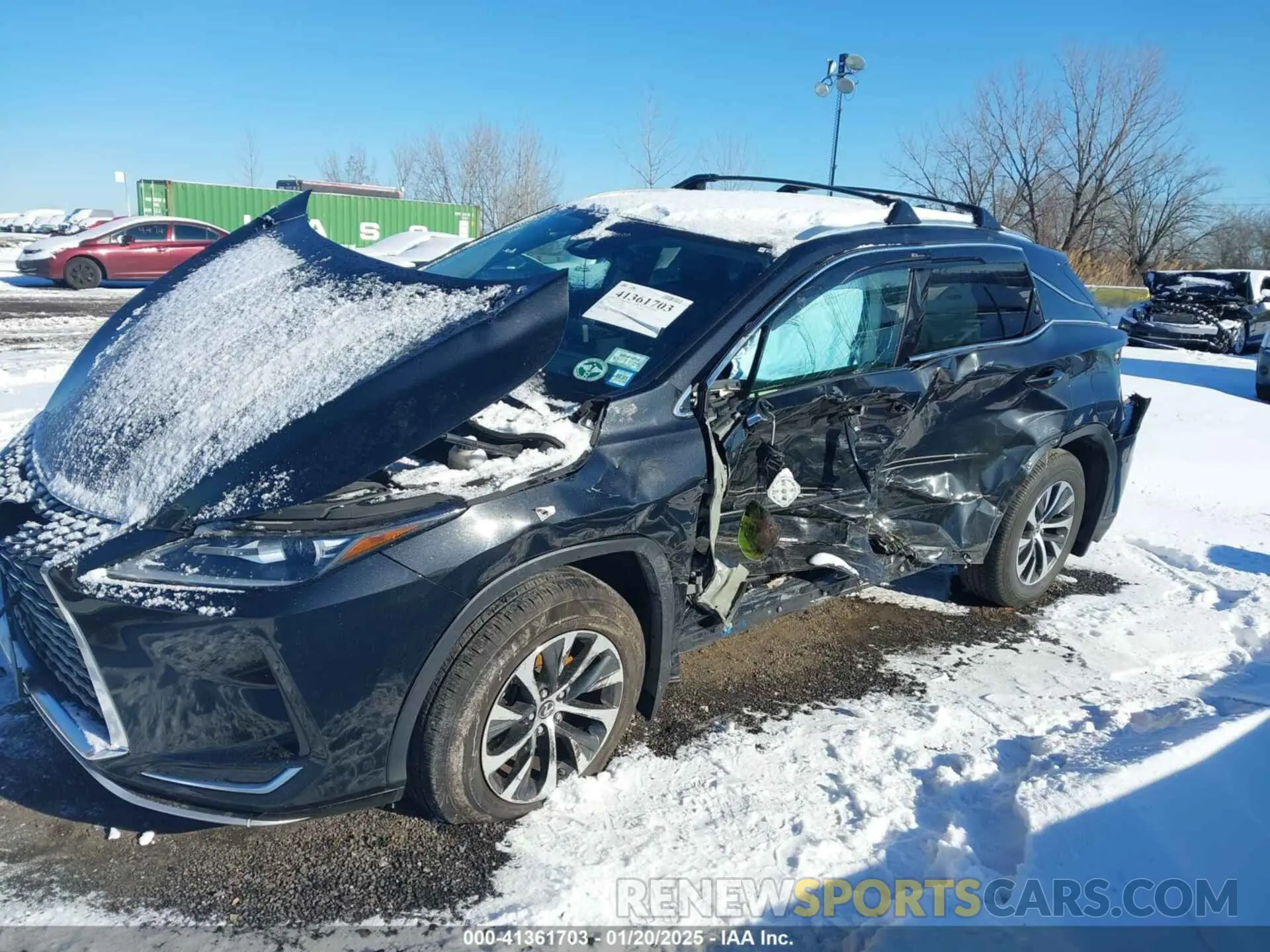 6 fotografías del automóvil dañado 2T2HZMDA9LC224036 LEXUS RX 350 2020