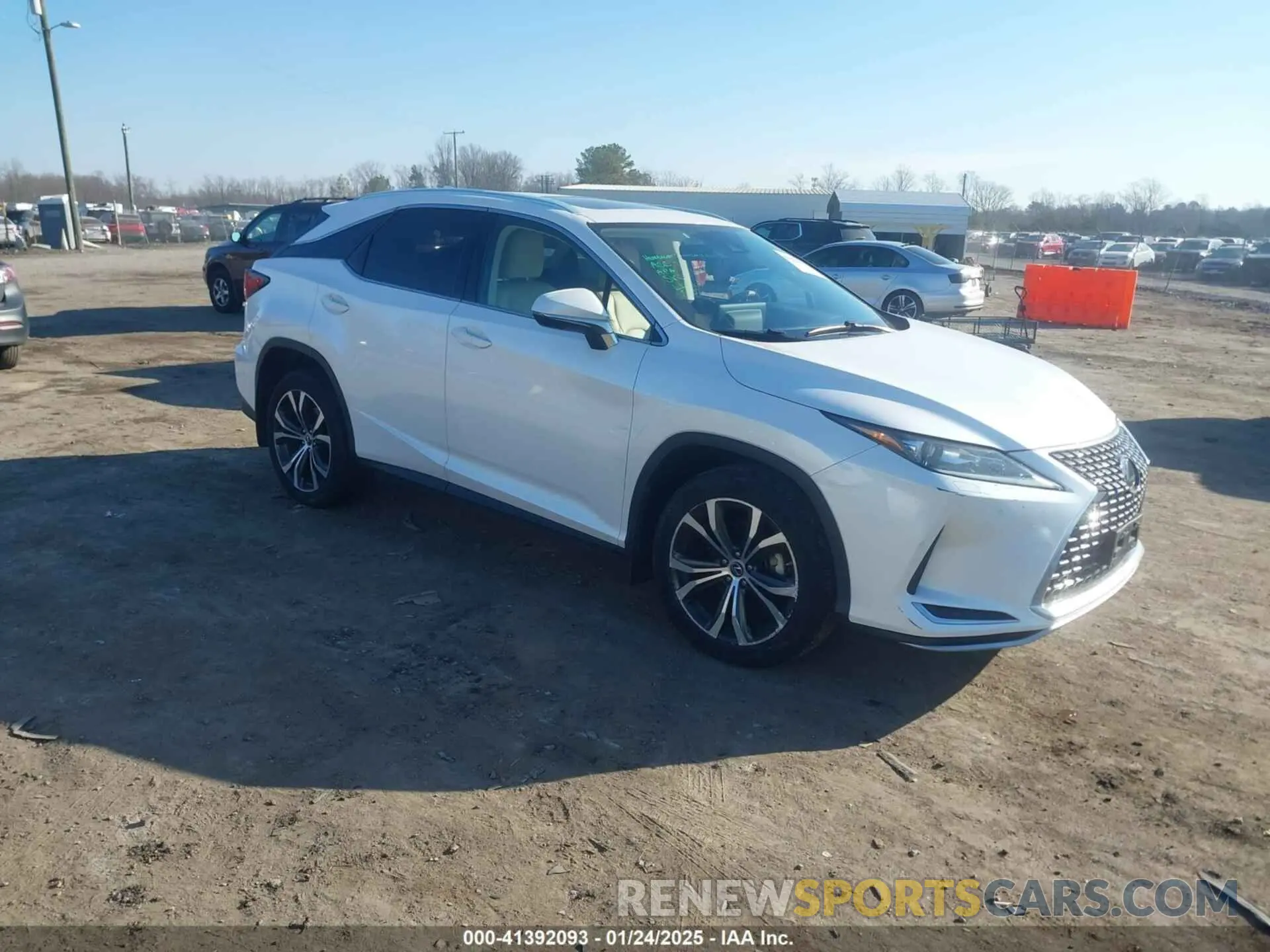 1 fotografías del automóvil dañado 2T2HZMDA9LC253889 LEXUS RX 350 2020