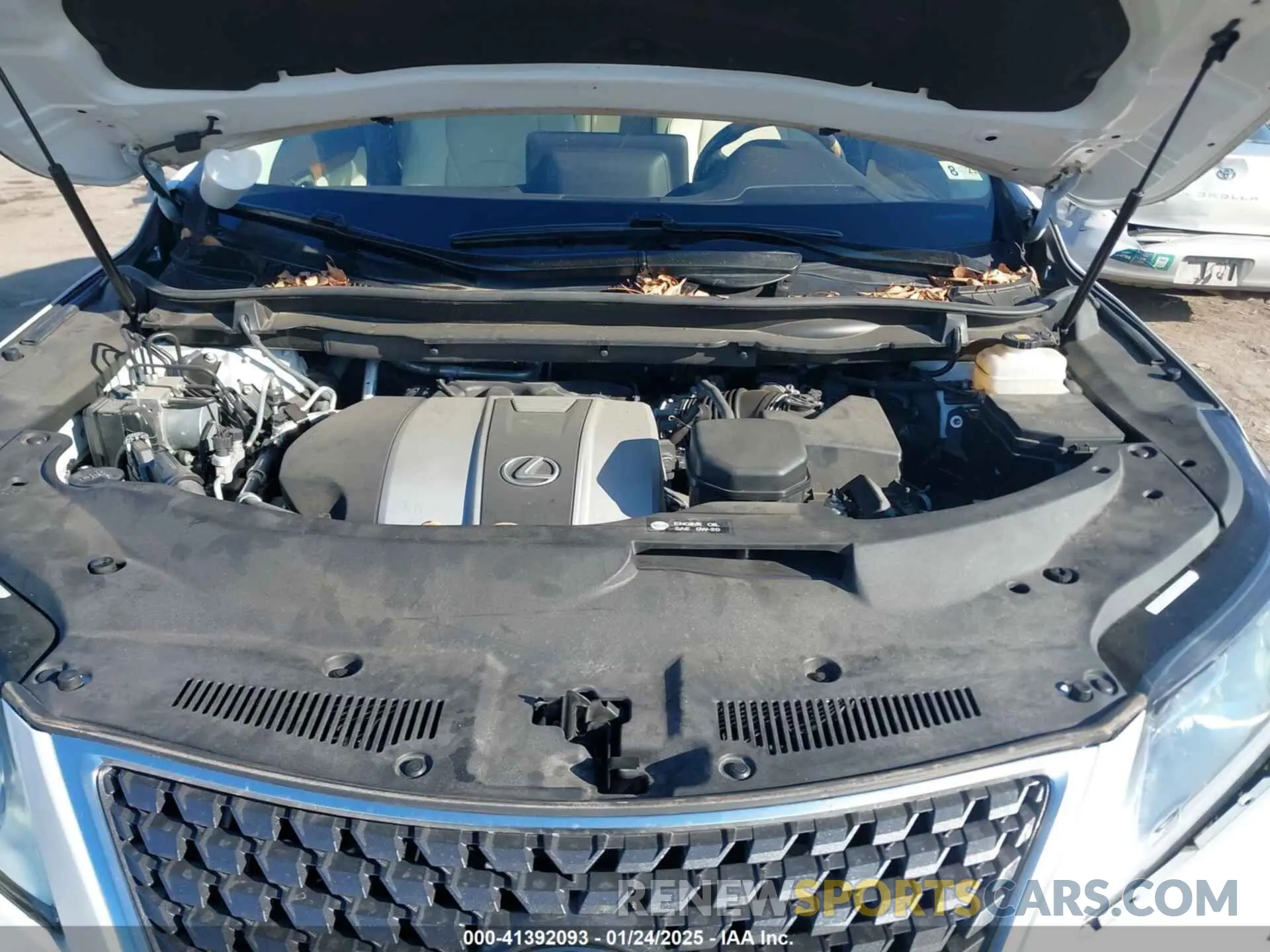 10 fotografías del automóvil dañado 2T2HZMDA9LC253889 LEXUS RX 350 2020
