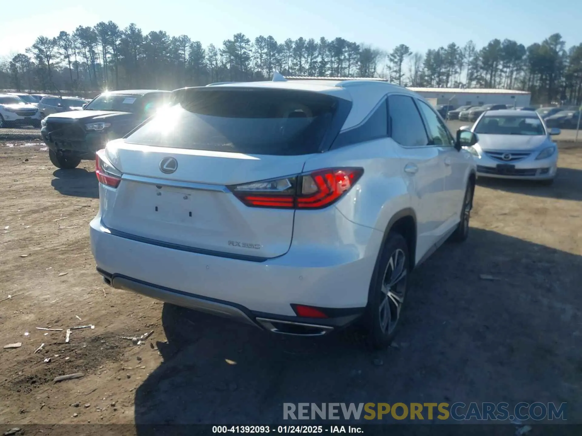 4 fotografías del automóvil dañado 2T2HZMDA9LC253889 LEXUS RX 350 2020