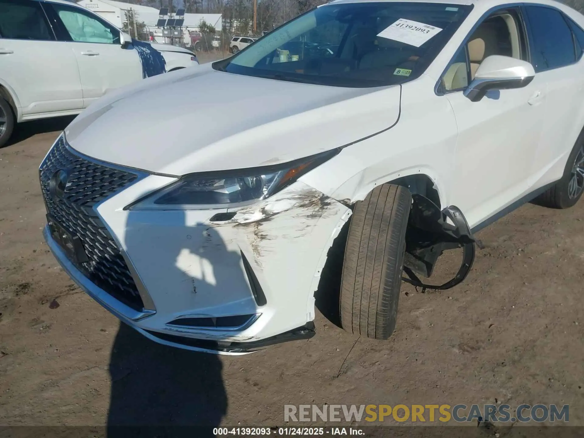 6 fotografías del automóvil dañado 2T2HZMDA9LC253889 LEXUS RX 350 2020