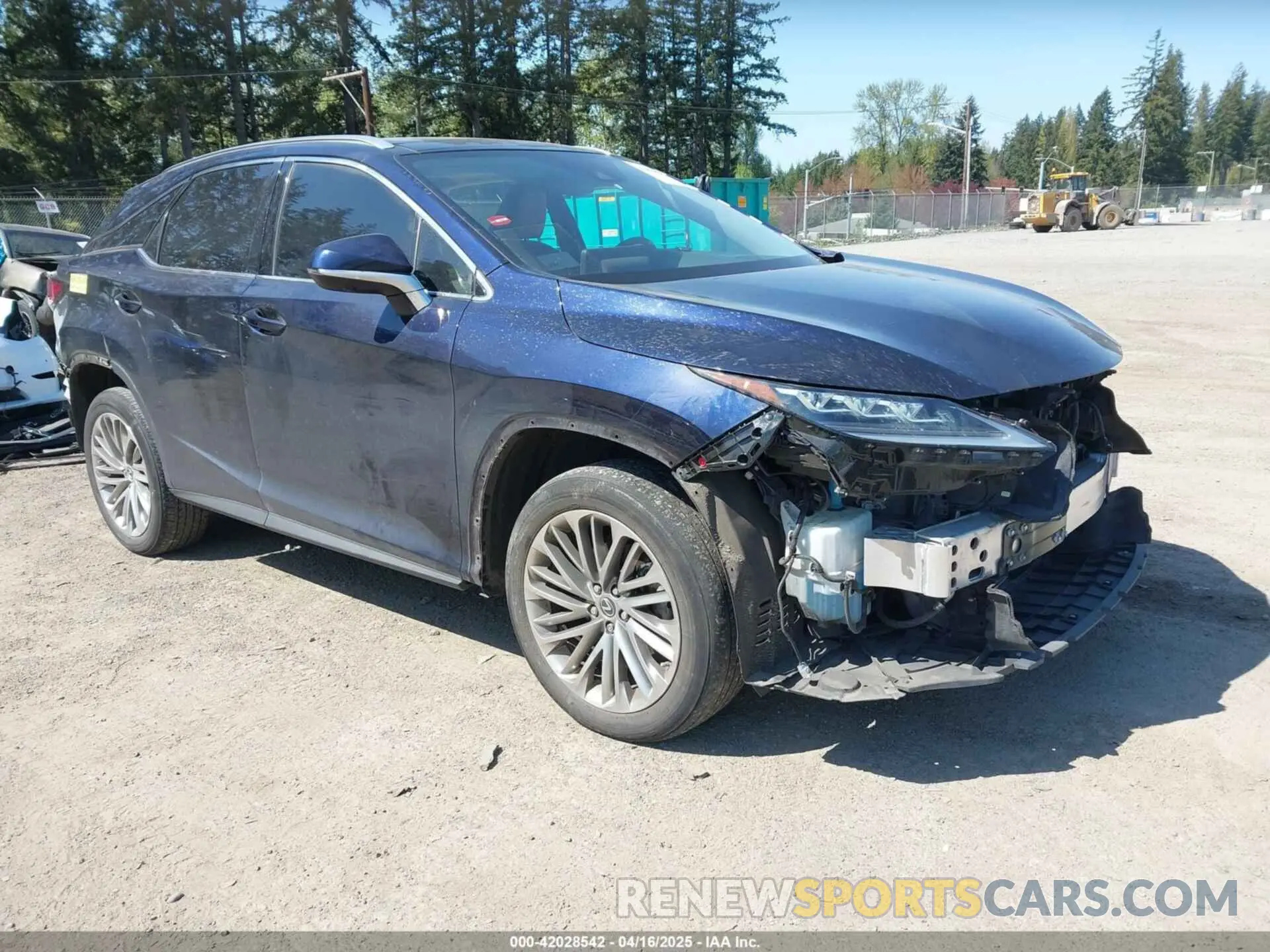 1 fotografías del automóvil dañado 2T2JZMDA2LC223392 LEXUS RX 350 2020