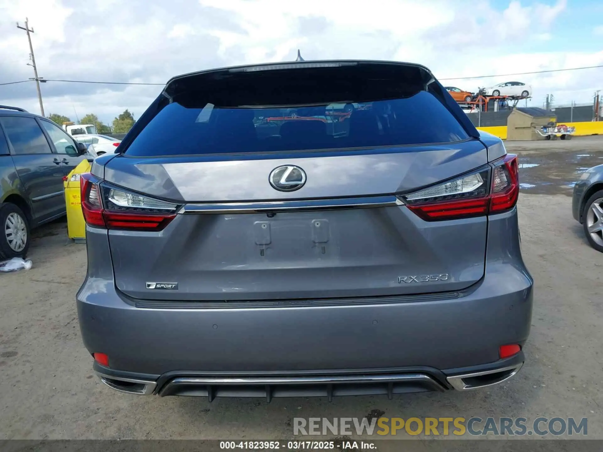 16 fotografías del automóvil dañado 2T2SZMDA9LC221224 LEXUS RX 350 2020