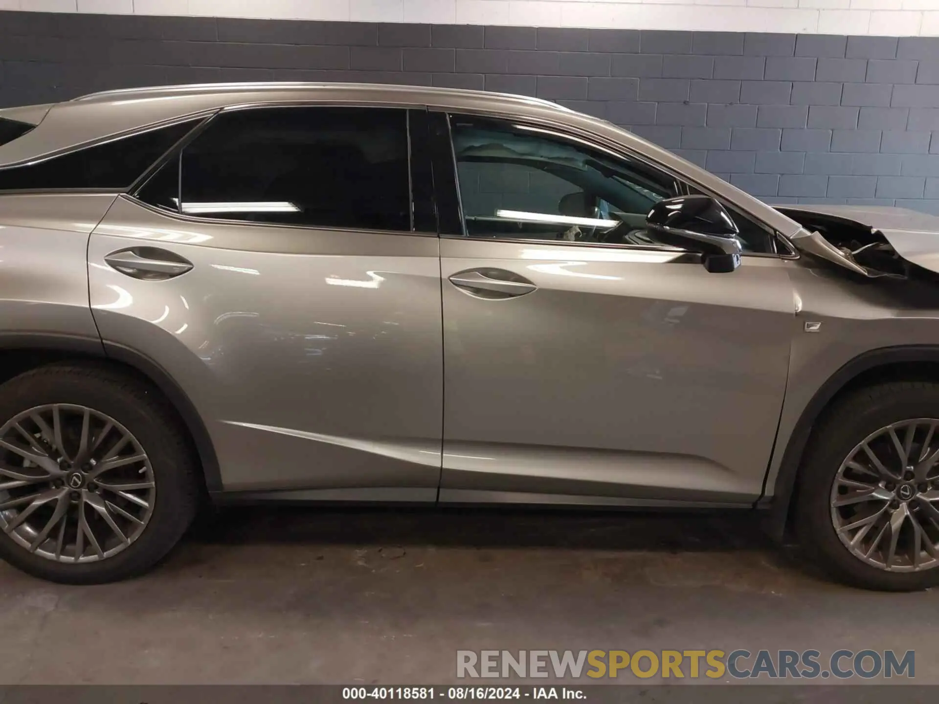 14 fotografías del automóvil dañado 2T2YZMDA7LC252501 LEXUS RX 350 2020